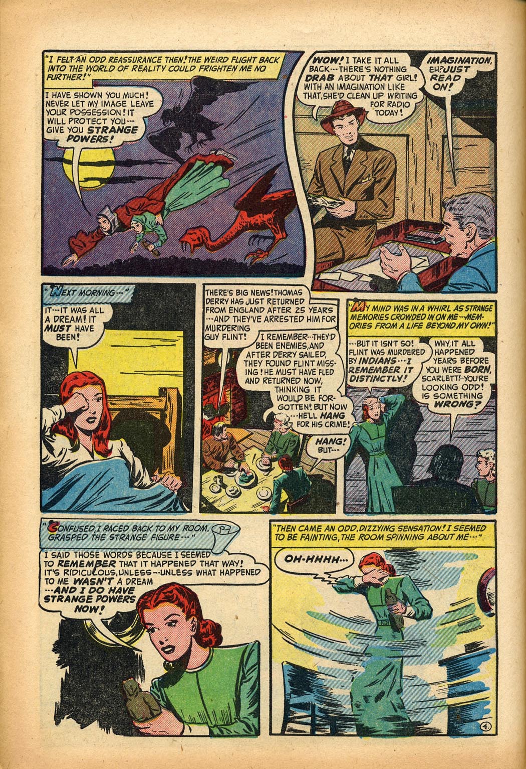 Read online Adventures Into The Unknown comic -  Issue #5 - 6