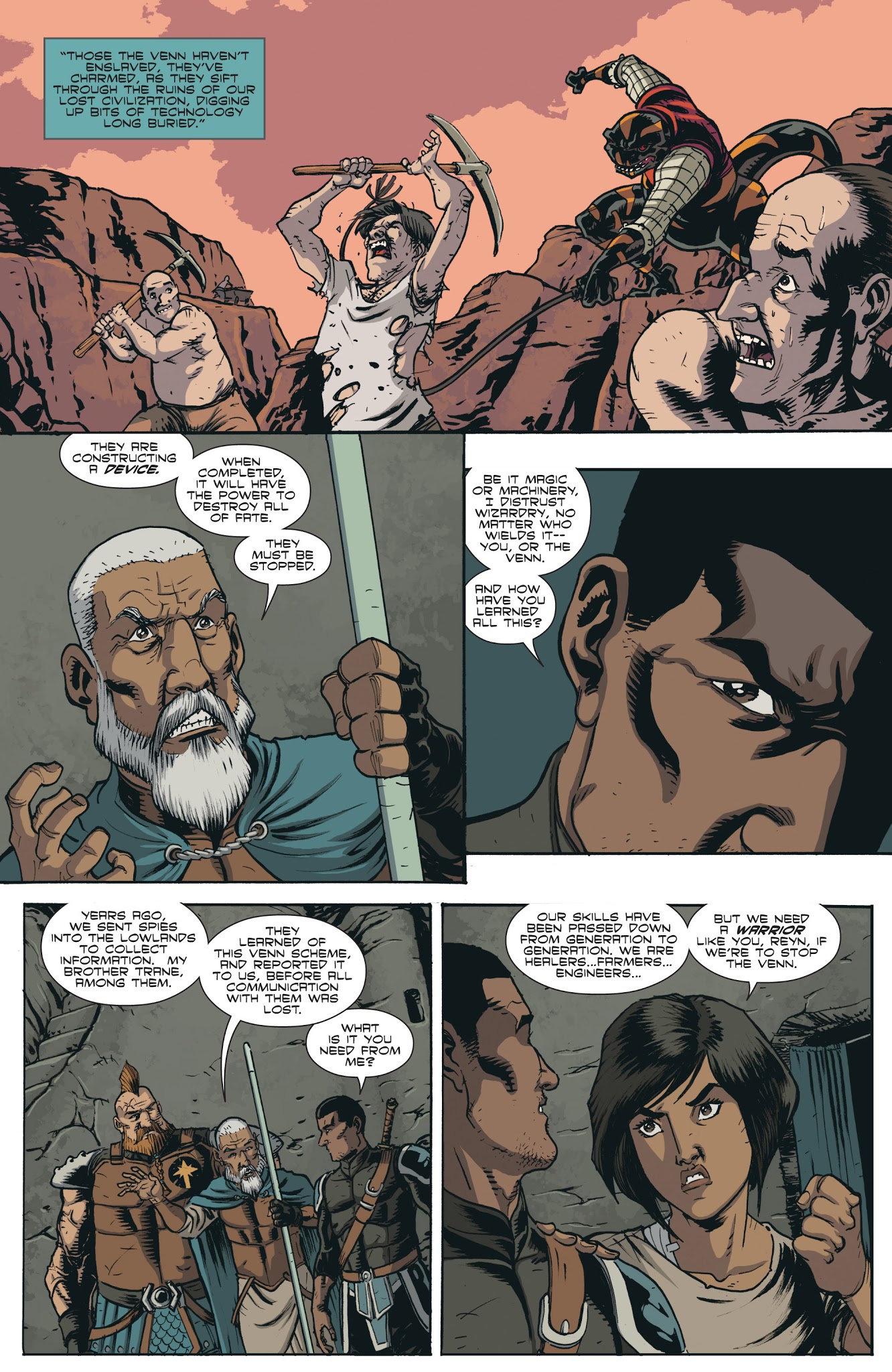 Read online Reyn comic -  Issue #3 - 16