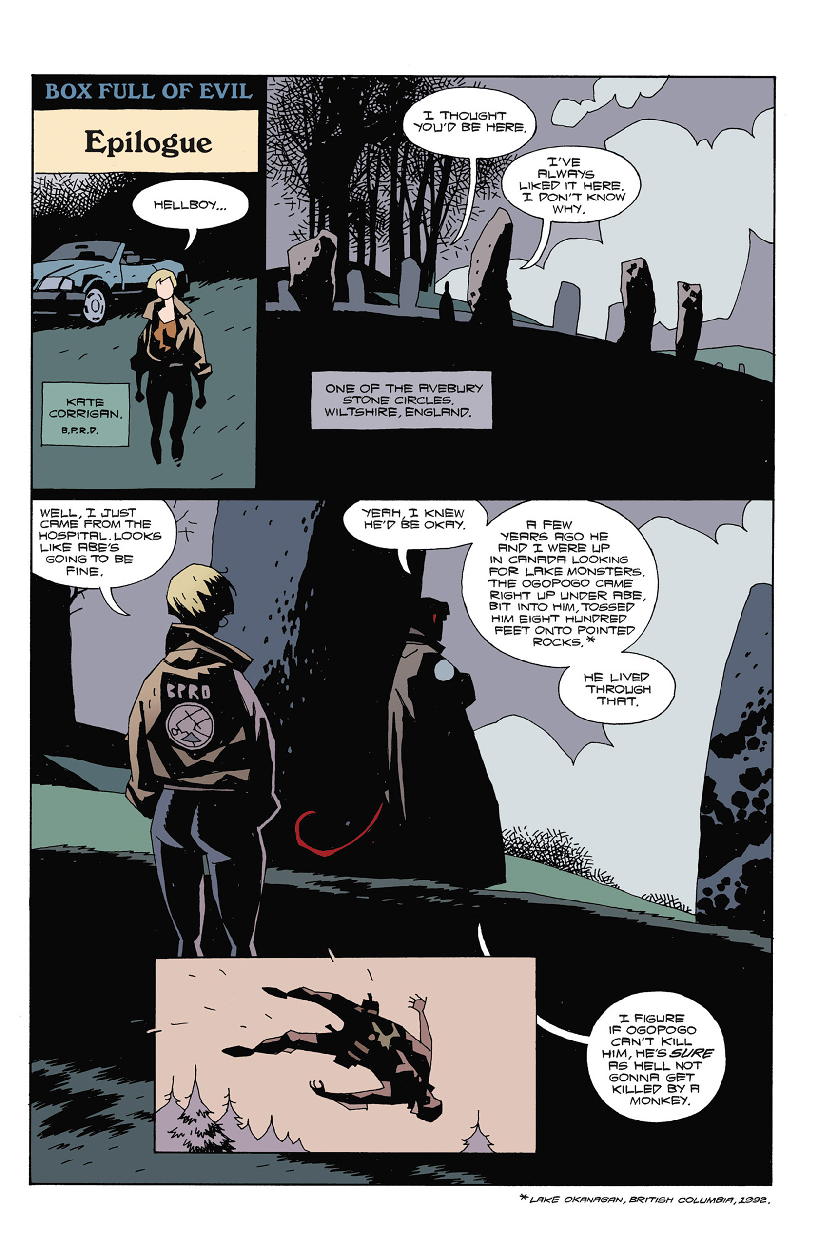 Read online Hellboy: The Right Hand of Doom comic -  Issue # TPB - 121