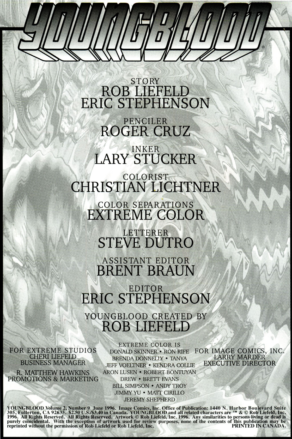 Read online Youngblood (1995) comic -  Issue #9 - 2