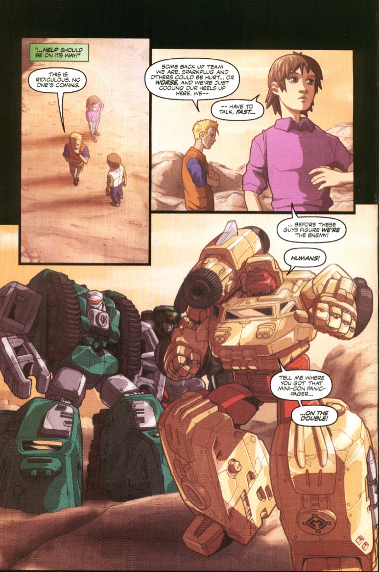 Read online Transformers Armada comic -  Issue #7 - 8