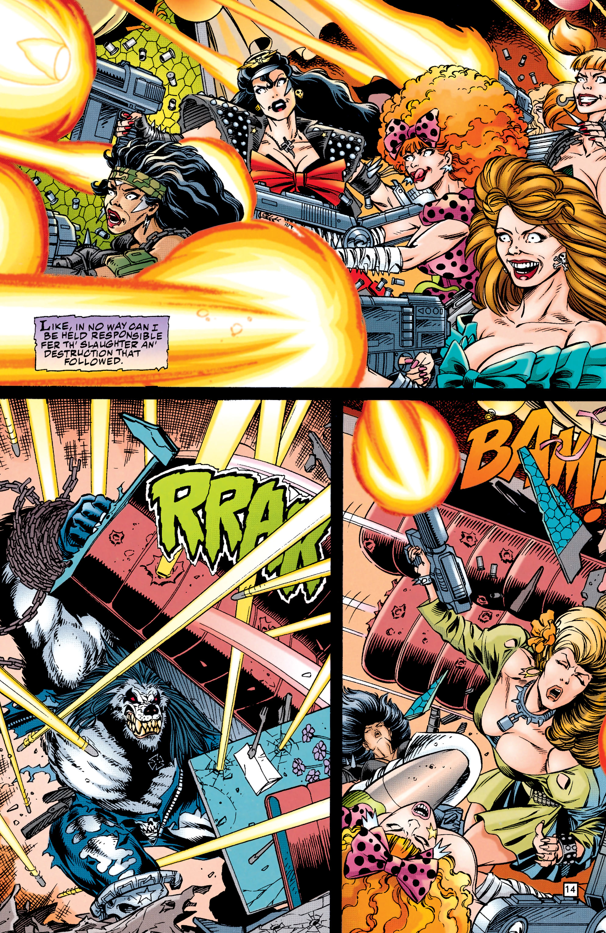 Read online Lobo (1993) comic -  Issue #4 - 15