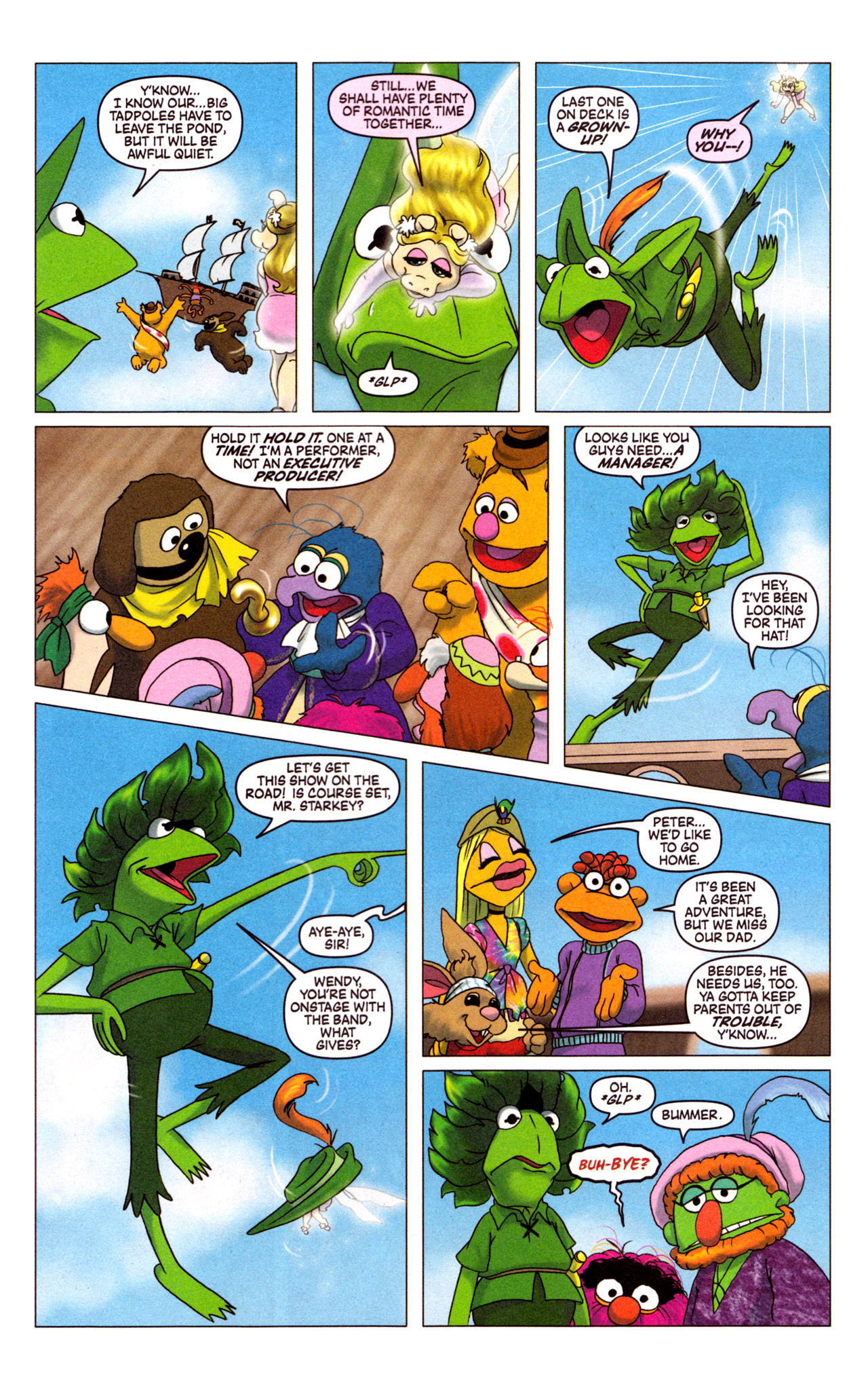 Read online Muppet Peter Pan comic -  Issue #4 - 21