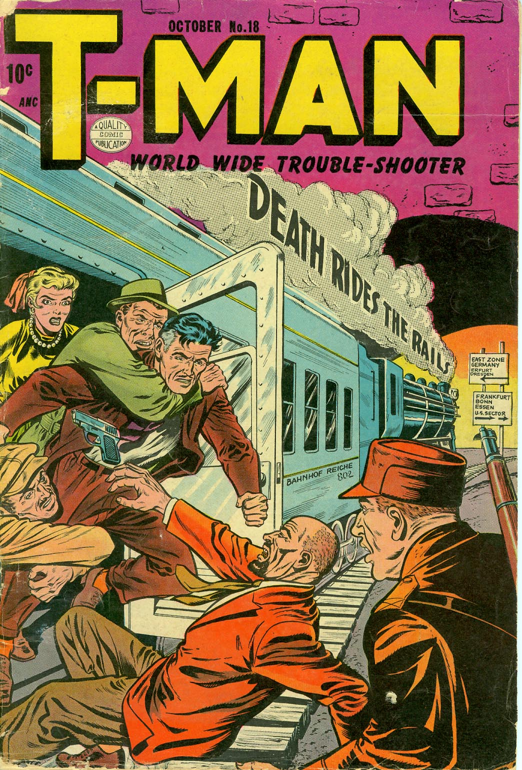 Read online T-Man: World Wide Trouble Shooter comic -  Issue #18 - 1