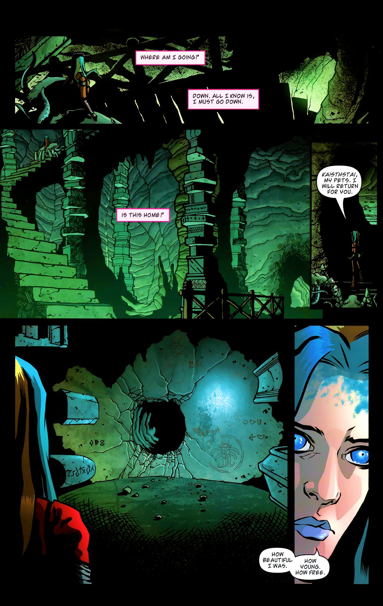 Read online Angel: Illyria: Haunted comic -  Issue #3 - 14