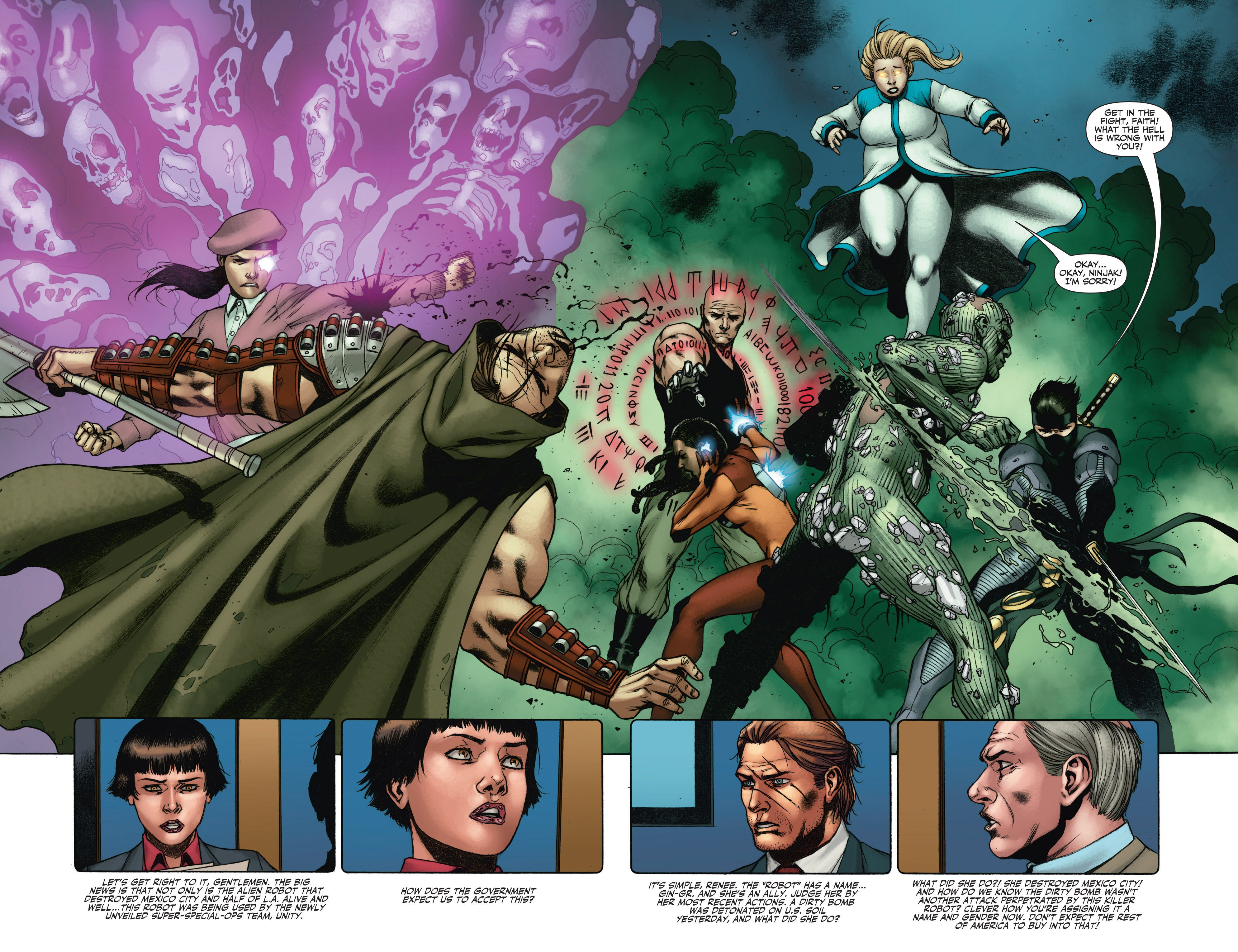 Read online Unity (2013) comic -  Issue #14 - 4