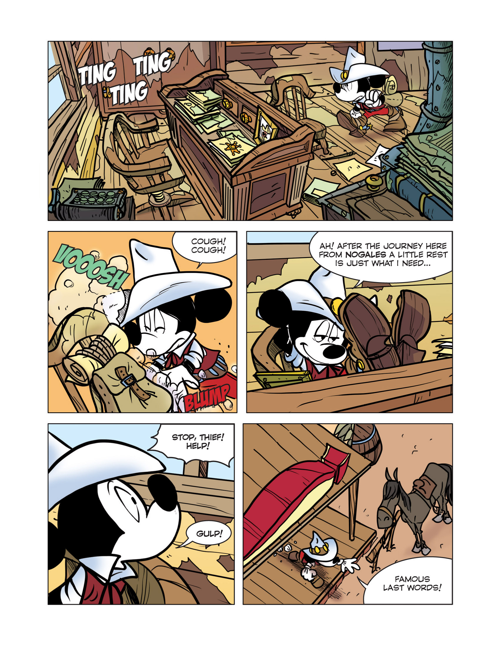 Read online Weird West Mickey: The Trick of Memory Lost comic -  Issue # Full - 4