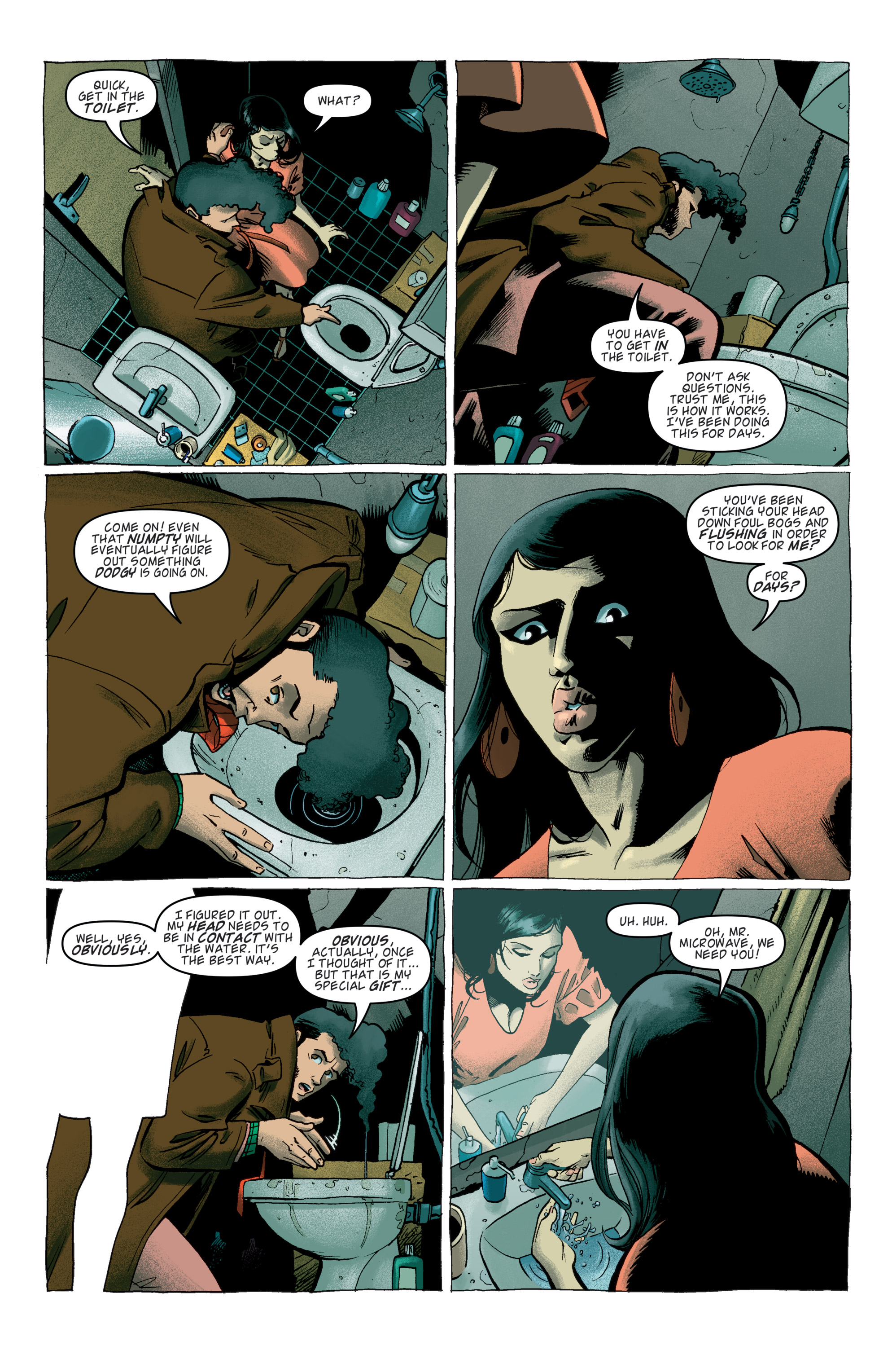 Read online Dirk Gently's Holistic Detective Agency: The Salmon of Doubt comic -  Issue #8 - 8