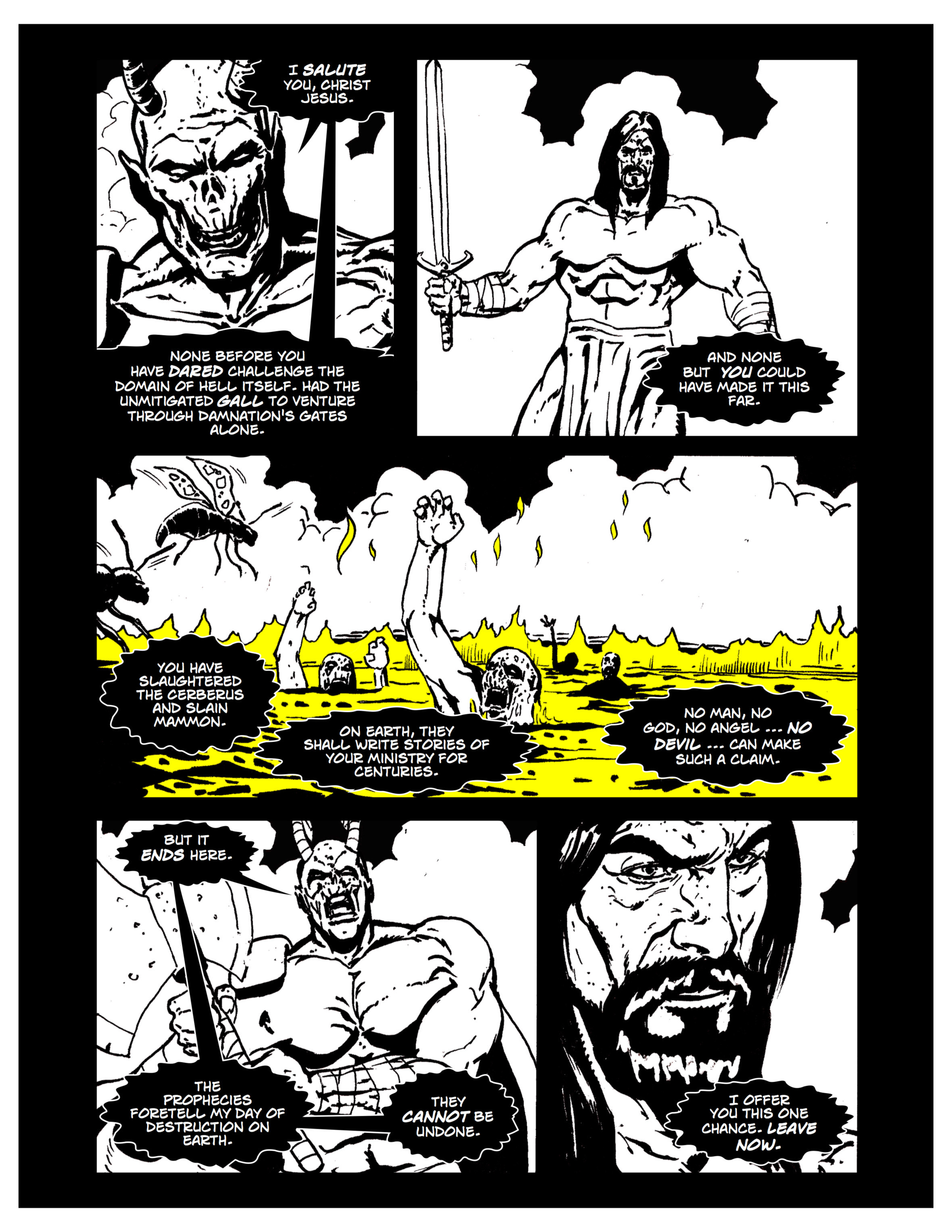 Read online Jesus Christ Demon Slayer comic -  Issue #2 - 6