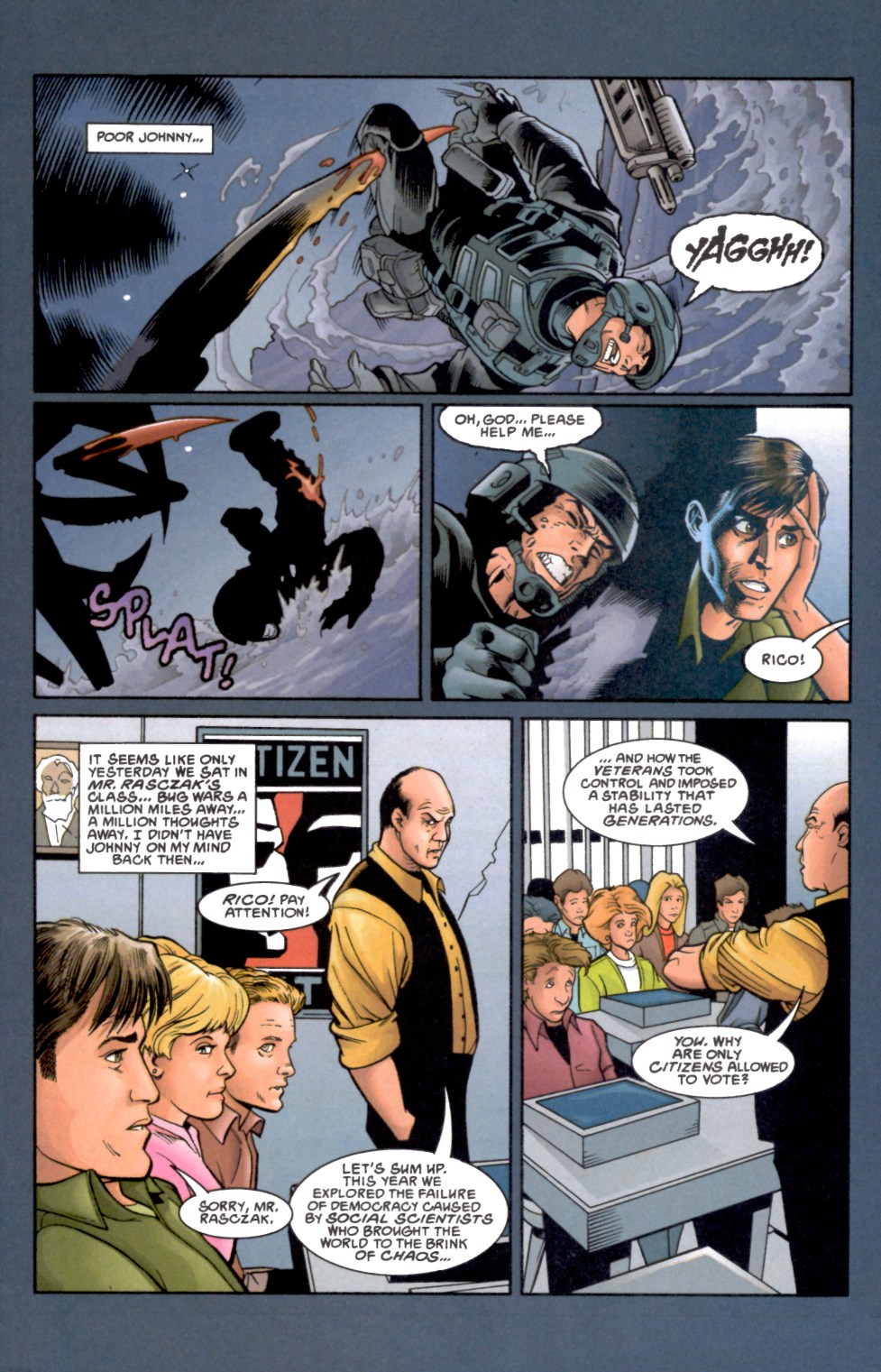 Read online Starship Troopers comic -  Issue #1 - 5