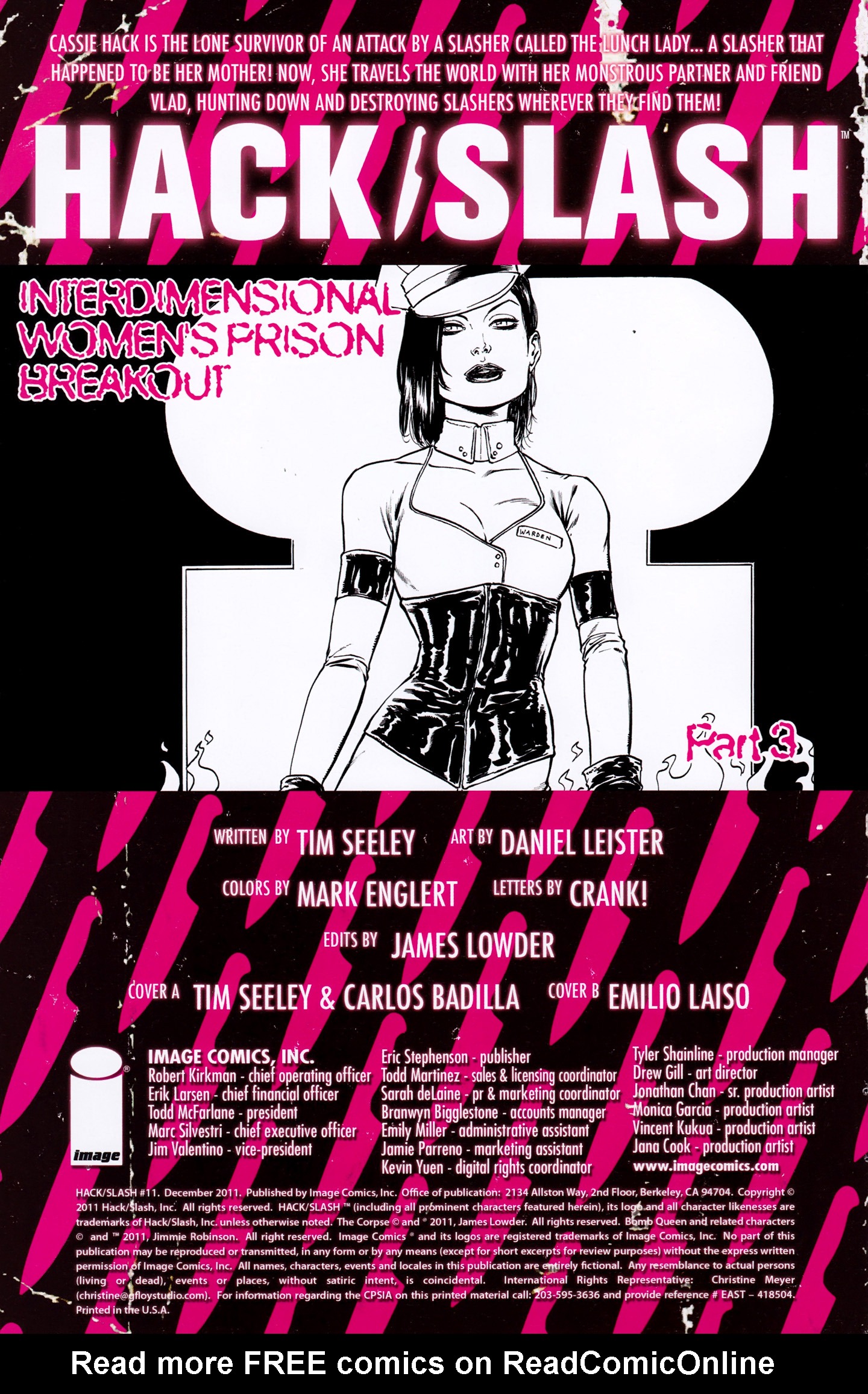 Read online Hack/Slash (2011) comic -  Issue #11 - 3