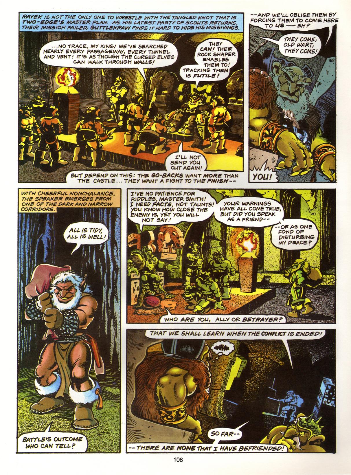 Read online ElfQuest (Starblaze Edition) comic -  Issue # TPB 4 - 114