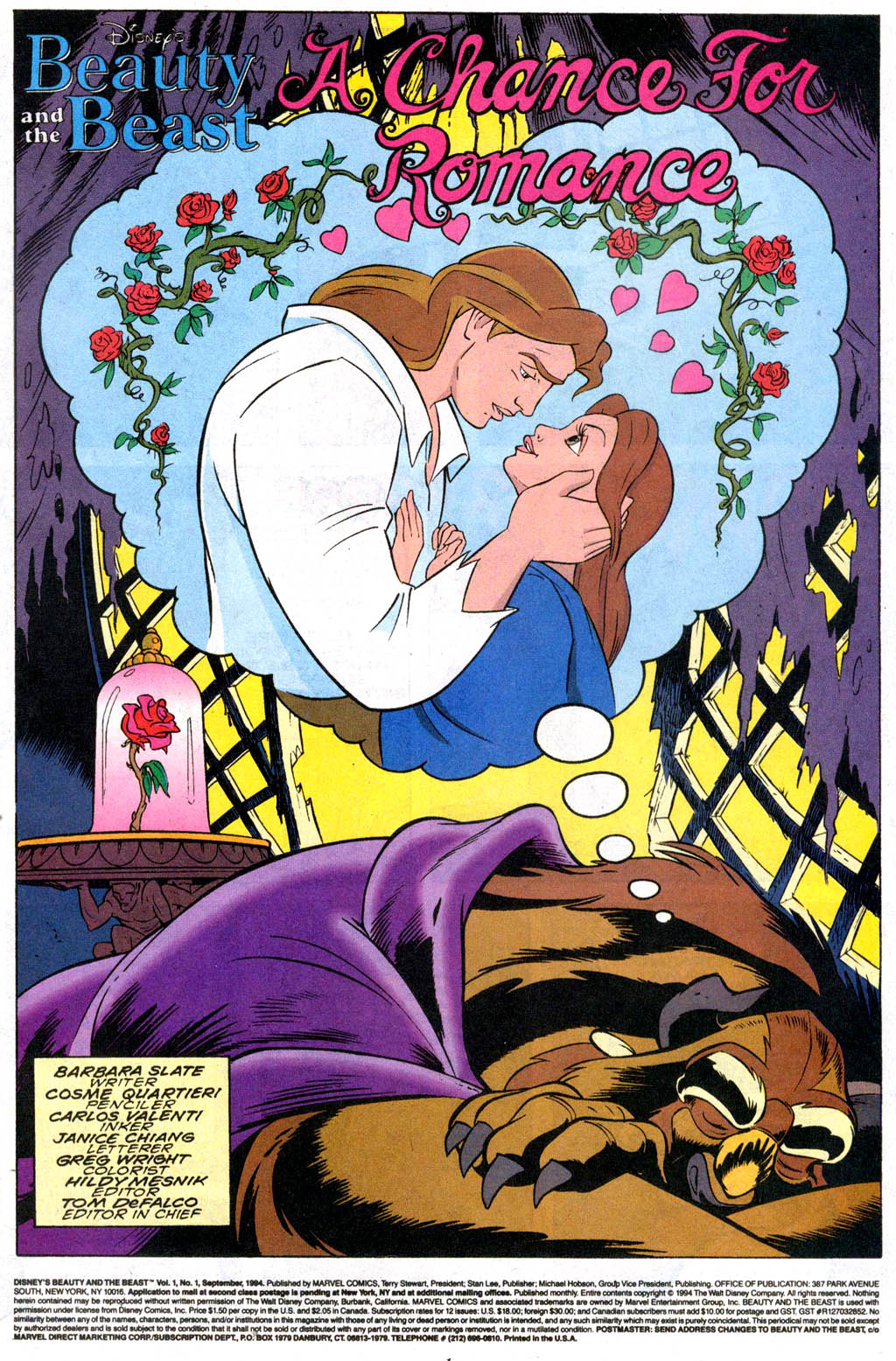 Read online Disney's Beauty and the Beast comic -  Issue #1 - 2