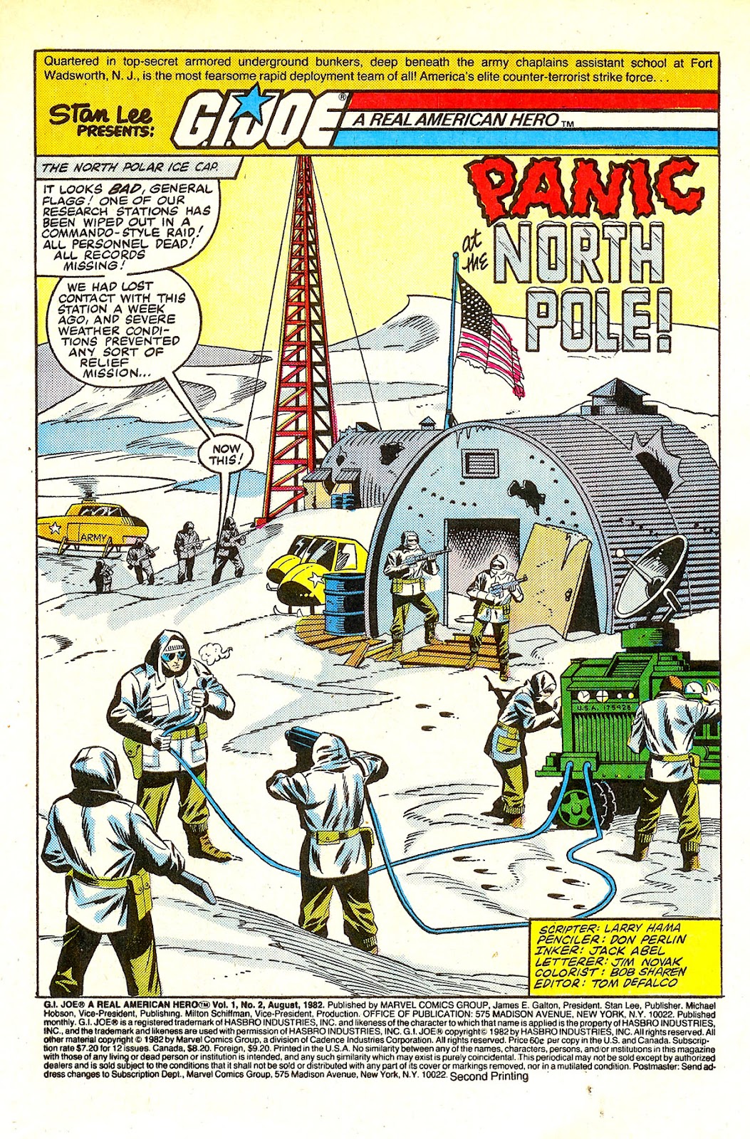 G.I. Joe: A Real American Hero issue 2 - Page 2