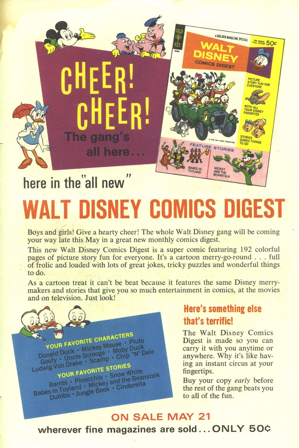 Read online Walt Disney's Comics and Stories comic -  Issue #334 - 35