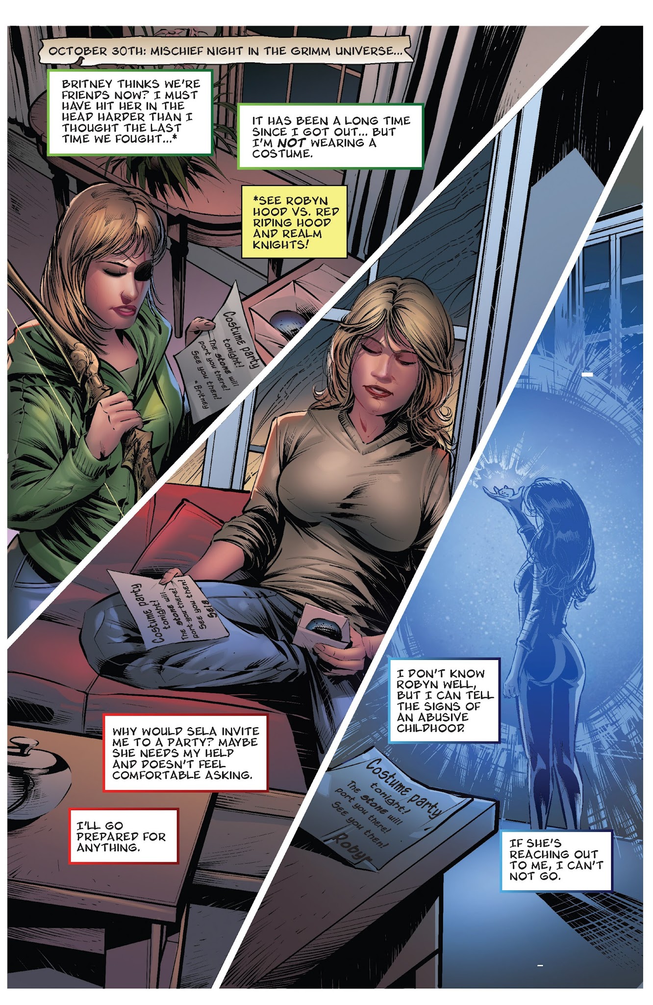 Read online Grimm Fairy Tales: Halloween Special comic -  Issue #5 - 5