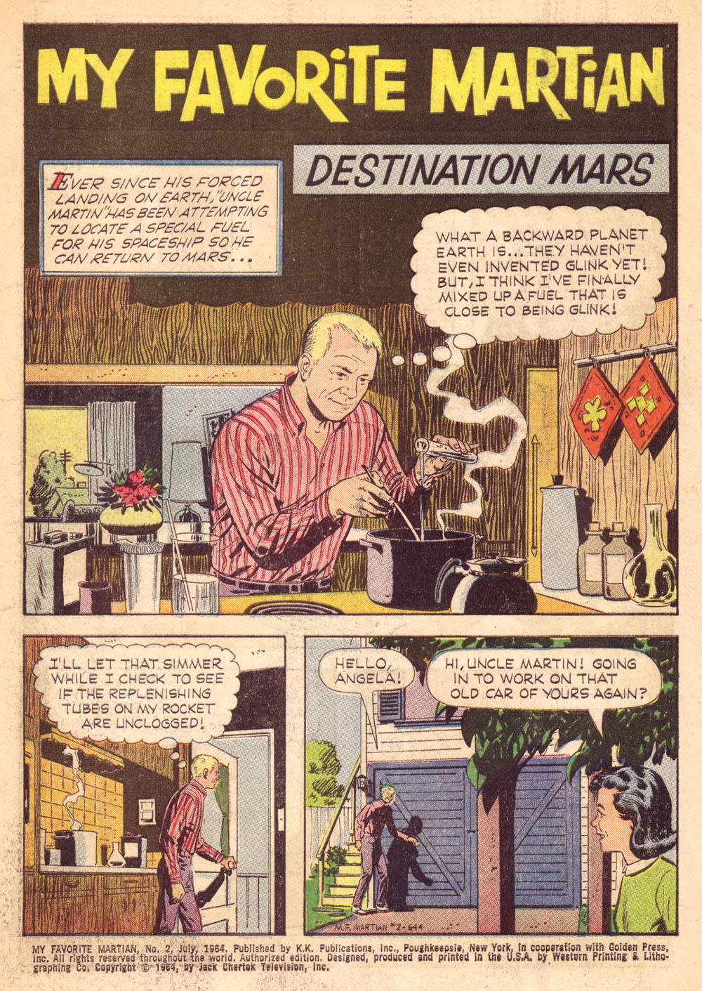 Read online My Favorite Martian comic -  Issue #2 - 4