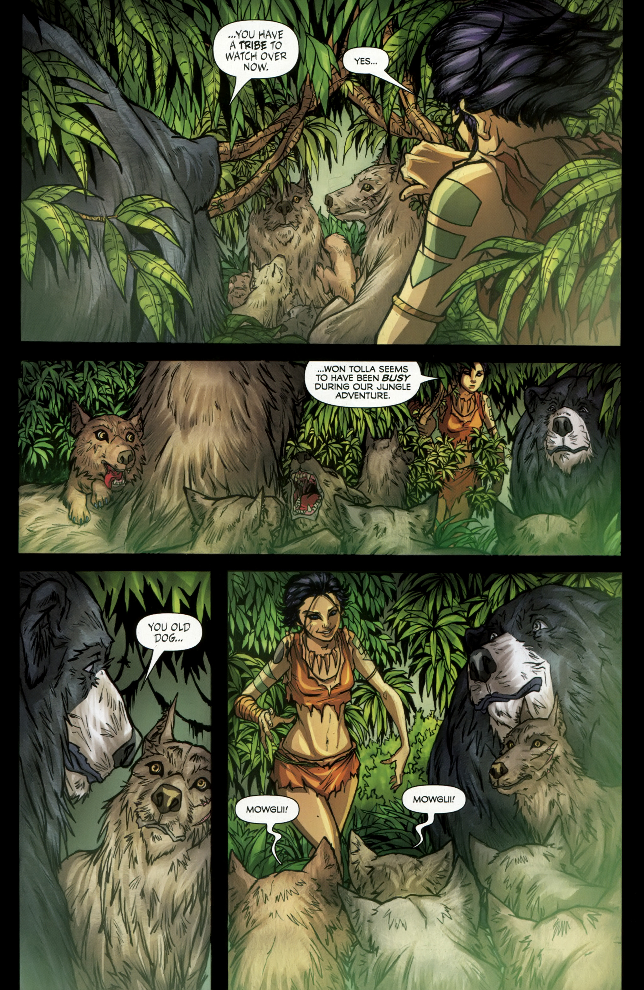 Read online Grimm Fairy Tales presents The Jungle Book comic -  Issue #5 - 24