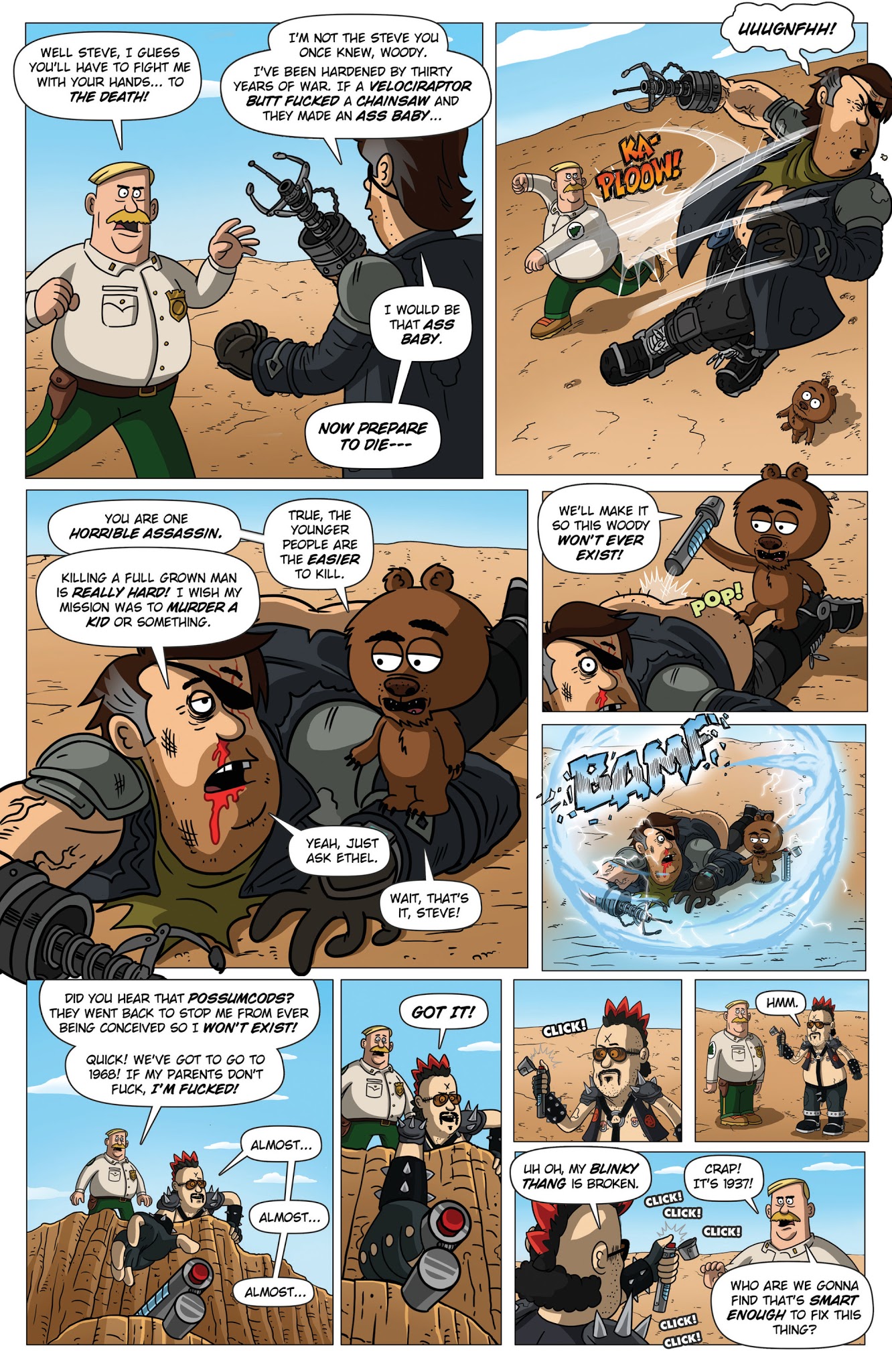 Read online Brickleberry comic -  Issue #3 - 11