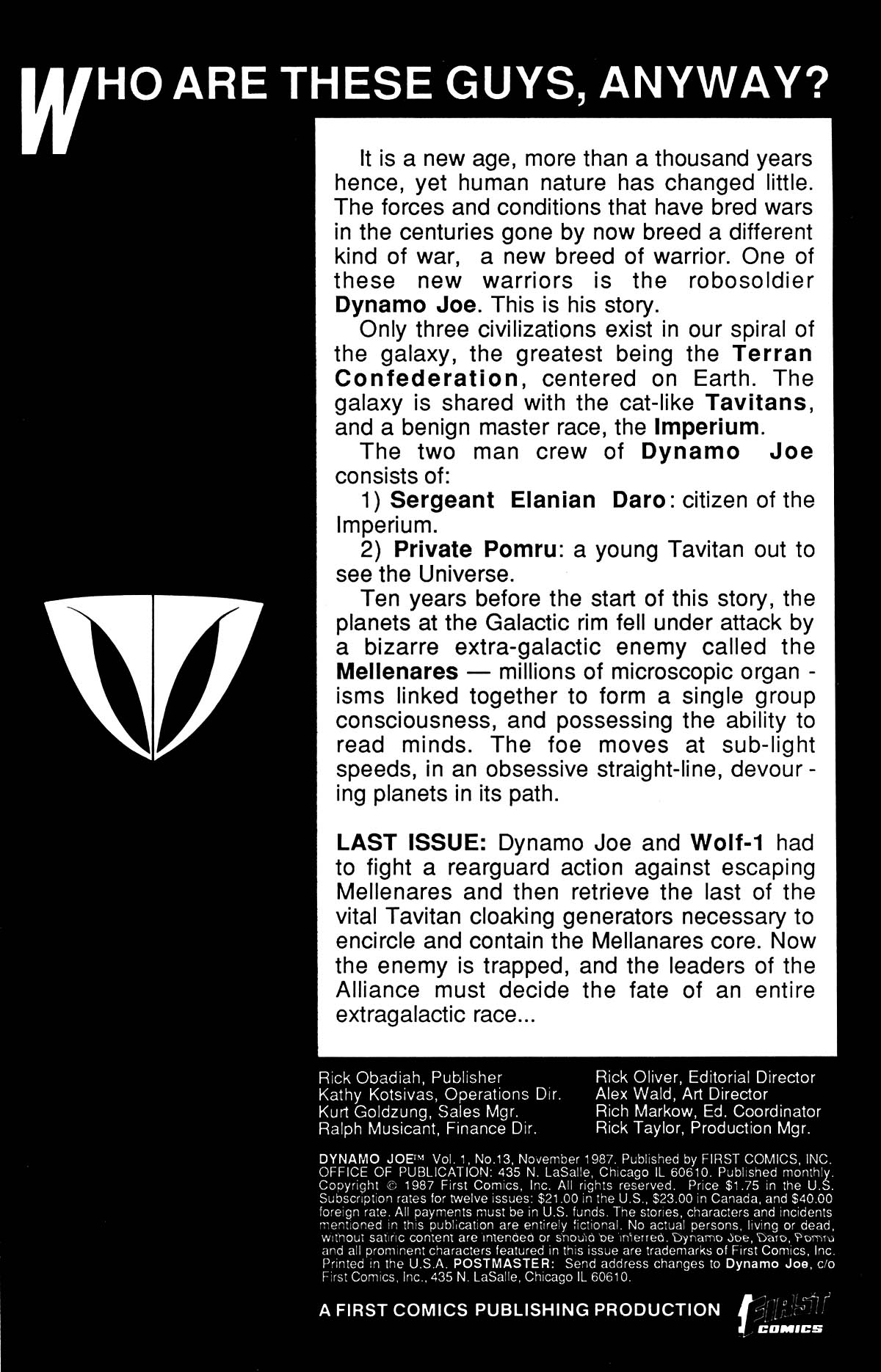 Read online Dynamo Joe comic -  Issue #13 - 2