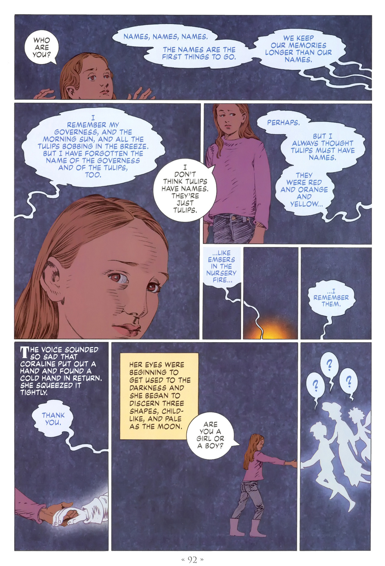 Read online Coraline comic -  Issue #1 - 98