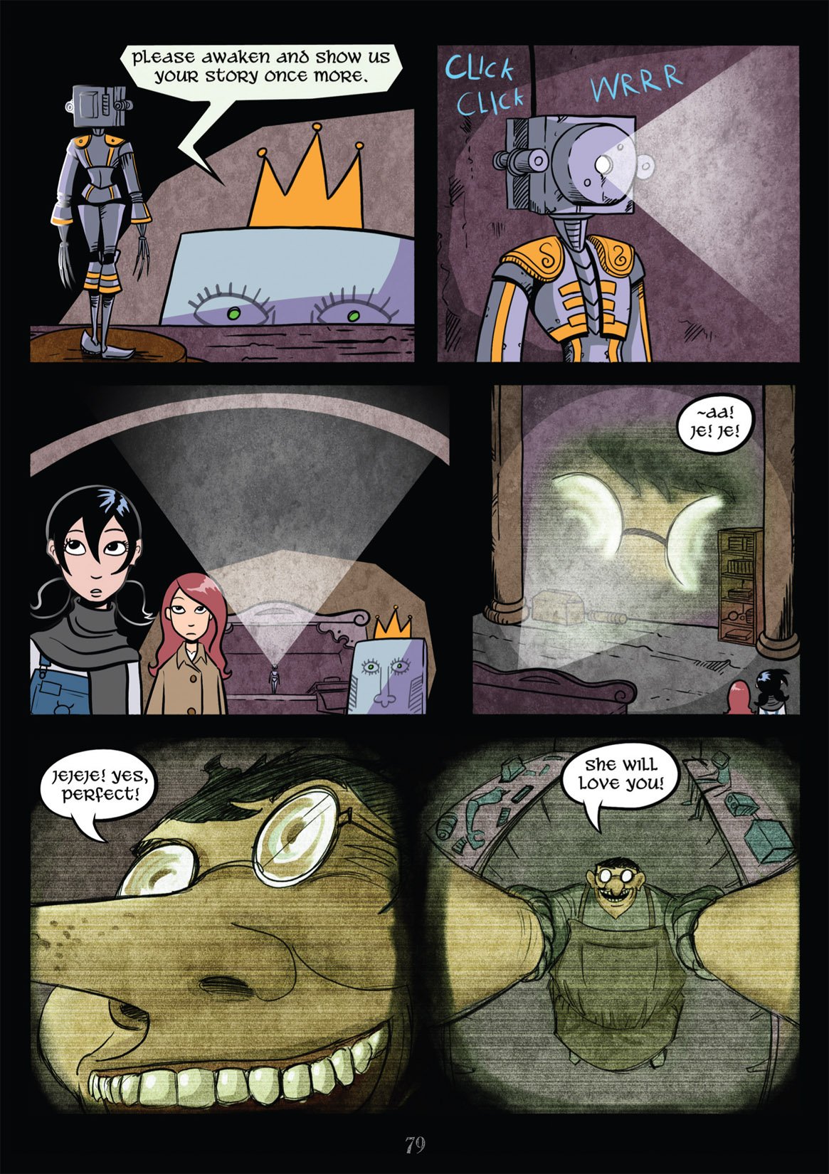 Read online Gunnerkrigg Court comic -  Issue # TPB 3 (Part 1) - 85