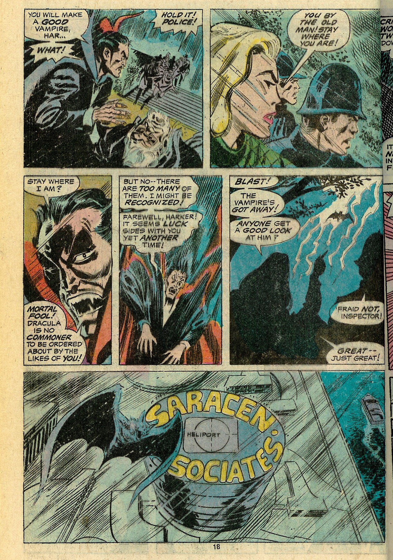 Read online Giant-Size Dracula comic -  Issue #3 - 7