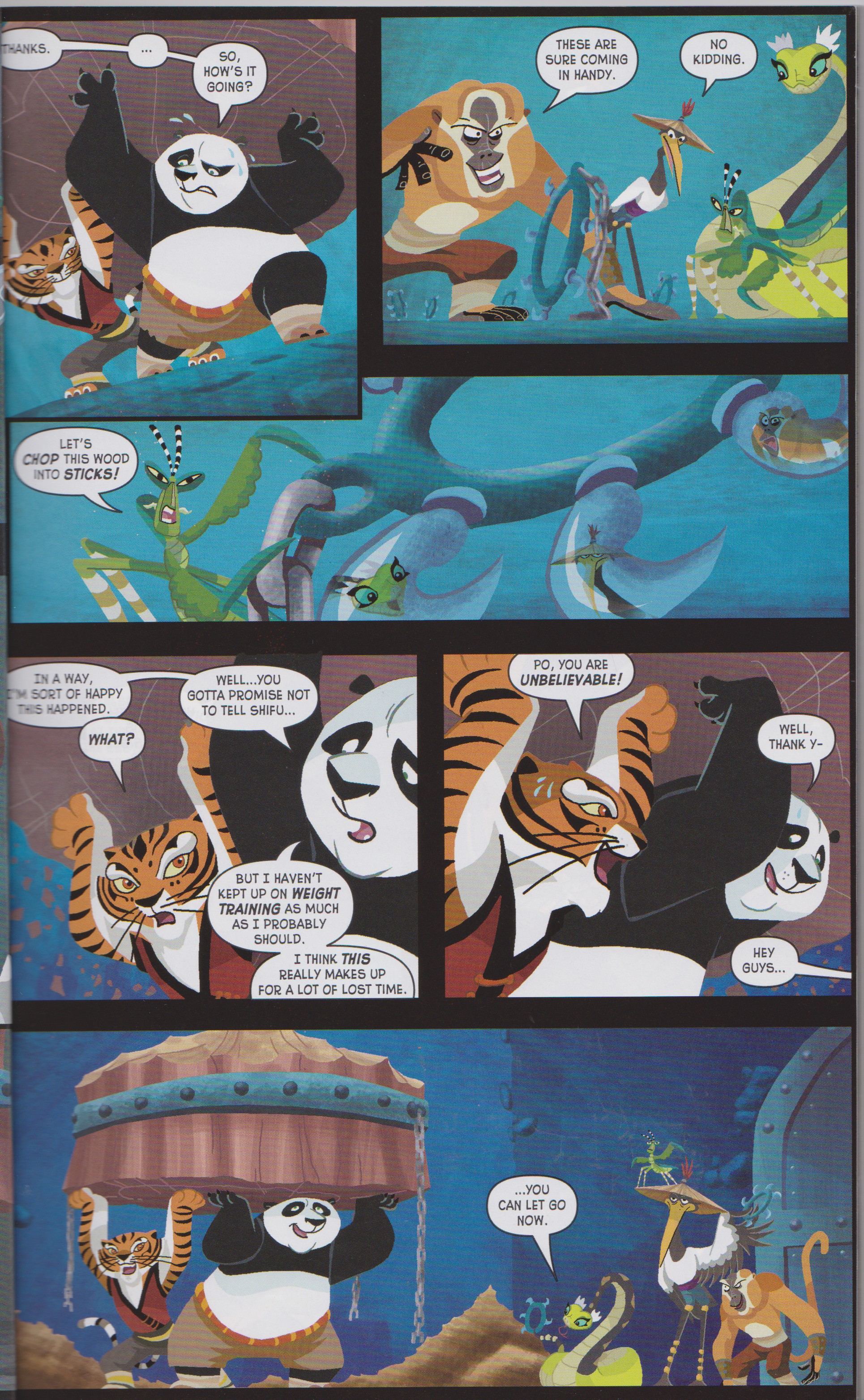 Read online Kung Fu Panda Everyone is Kung Fu Fighting comic -  Issue # TPB (Part 1) - 14
