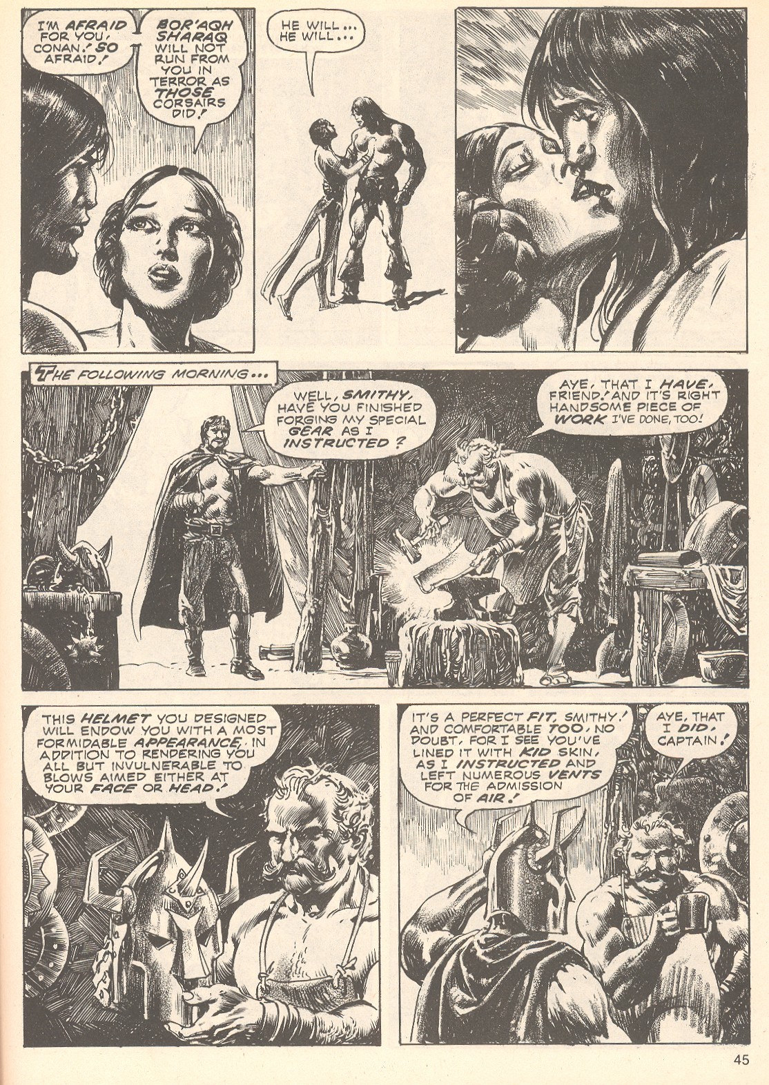 Read online The Savage Sword Of Conan comic -  Issue #75 - 45