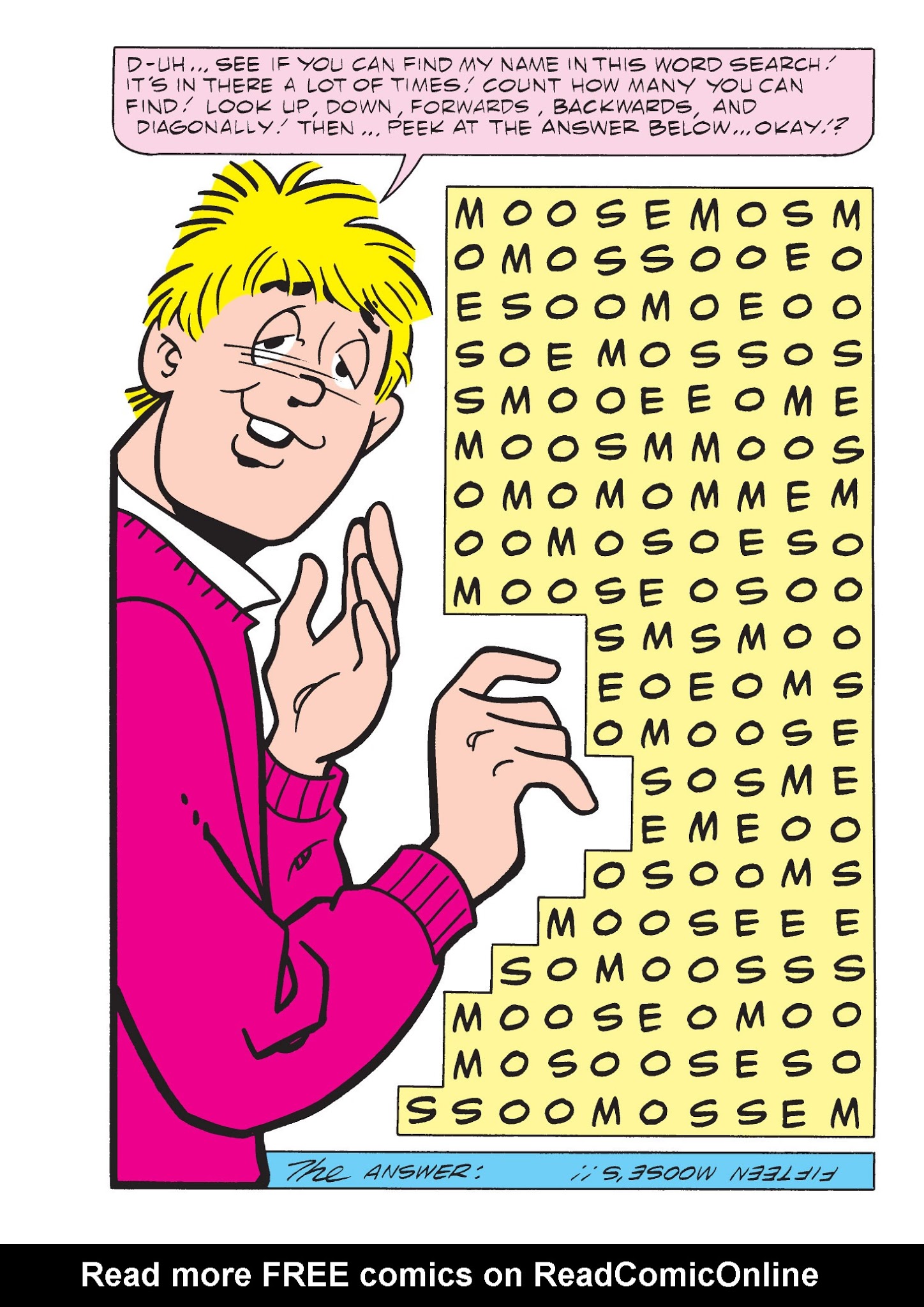 Read online Archie's Funhouse Double Digest comic -  Issue #14 - 122