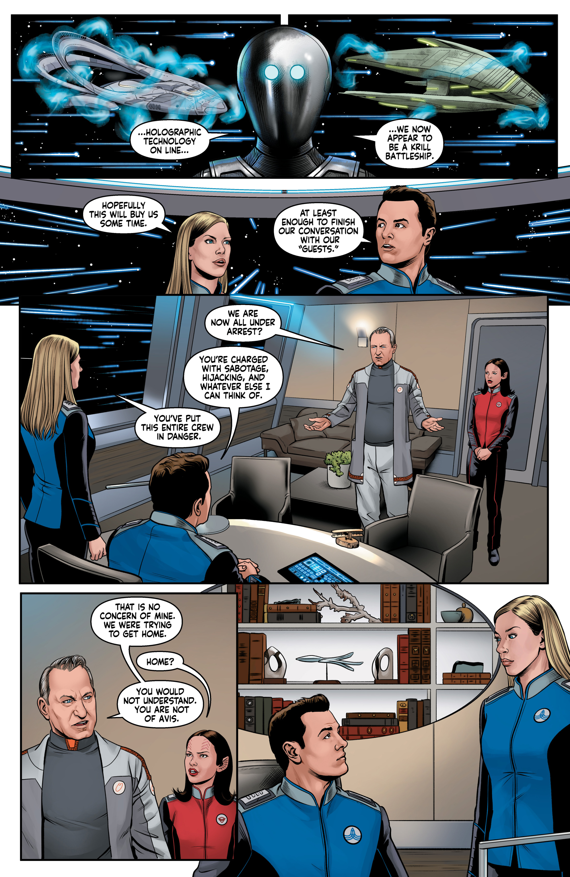 Read online The Orville comic -  Issue # _TPB - 78