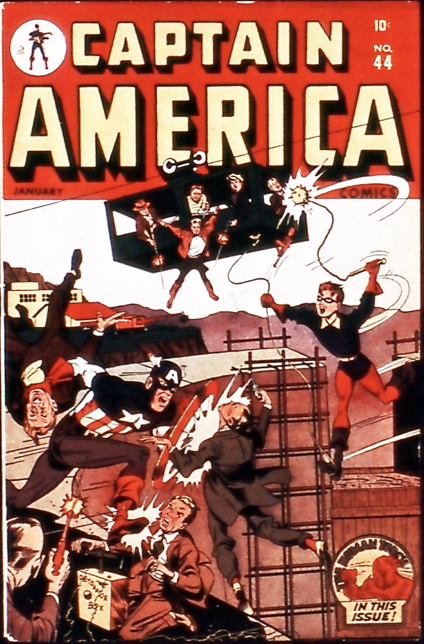 Read online Captain America Comics comic -  Issue #44 - 1