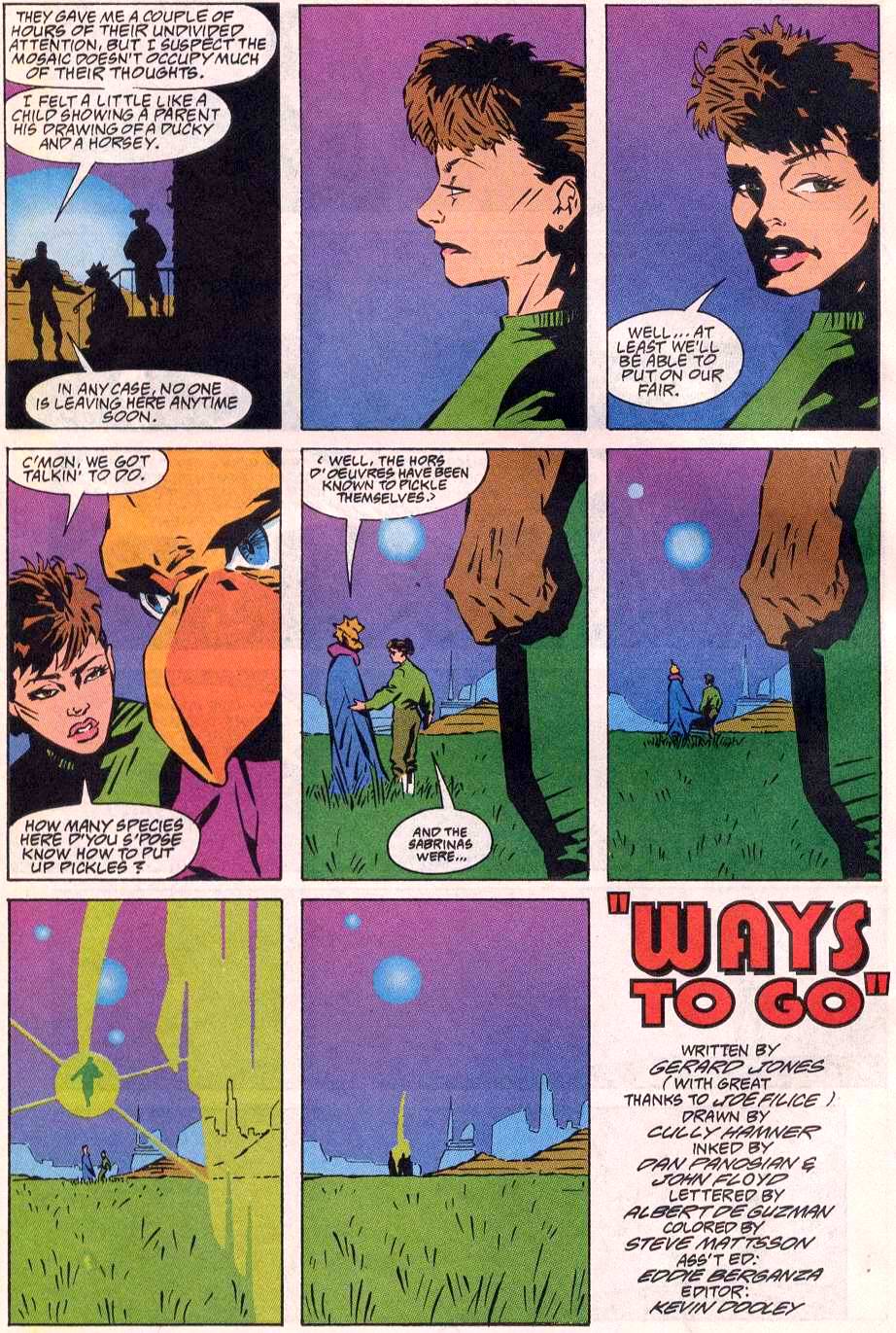 Read online Green Lantern: Mosaic comic -  Issue #10 - 22