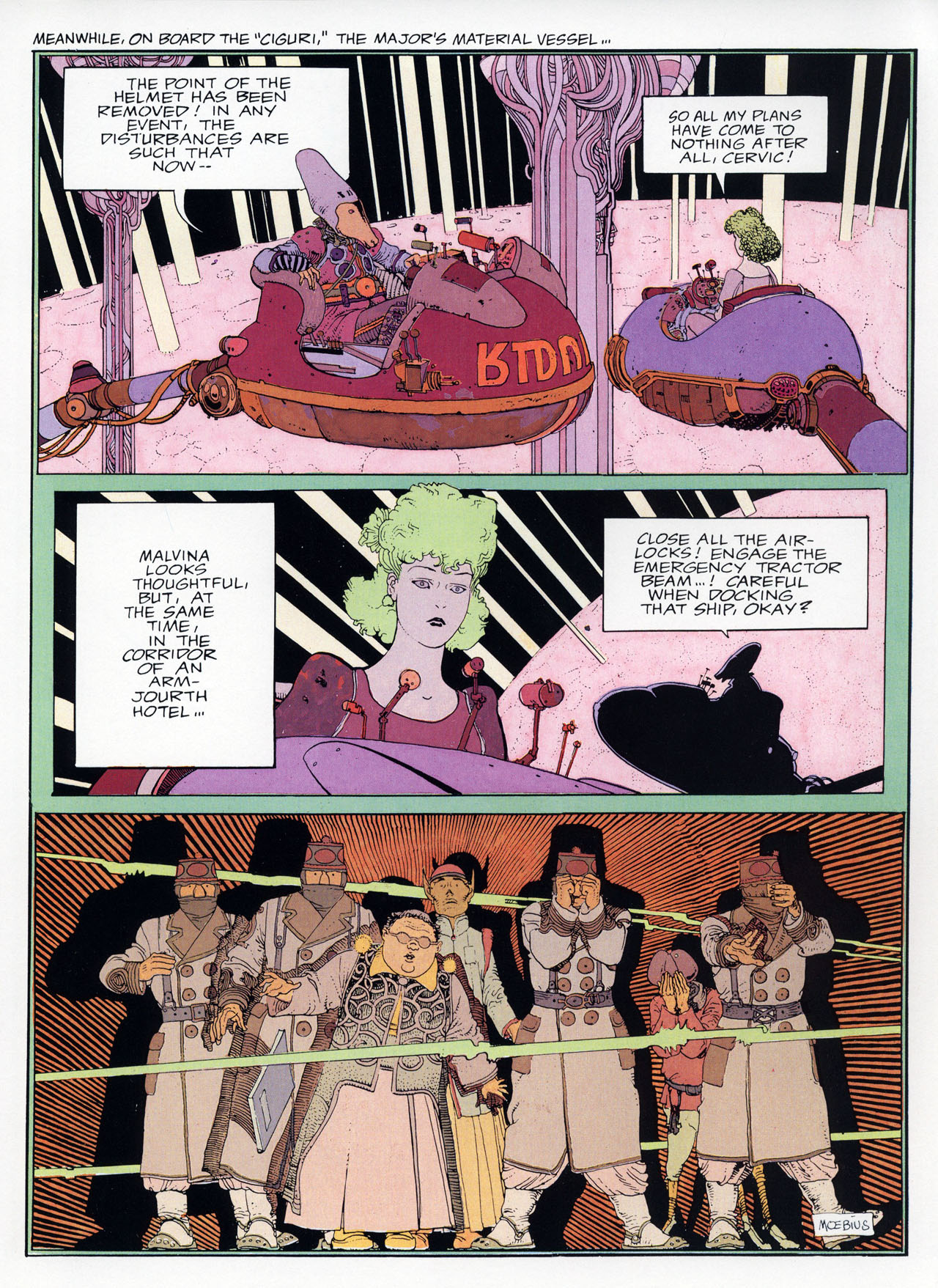 Read online Epic Graphic Novel: Moebius comic -  Issue # TPB 3 - 101