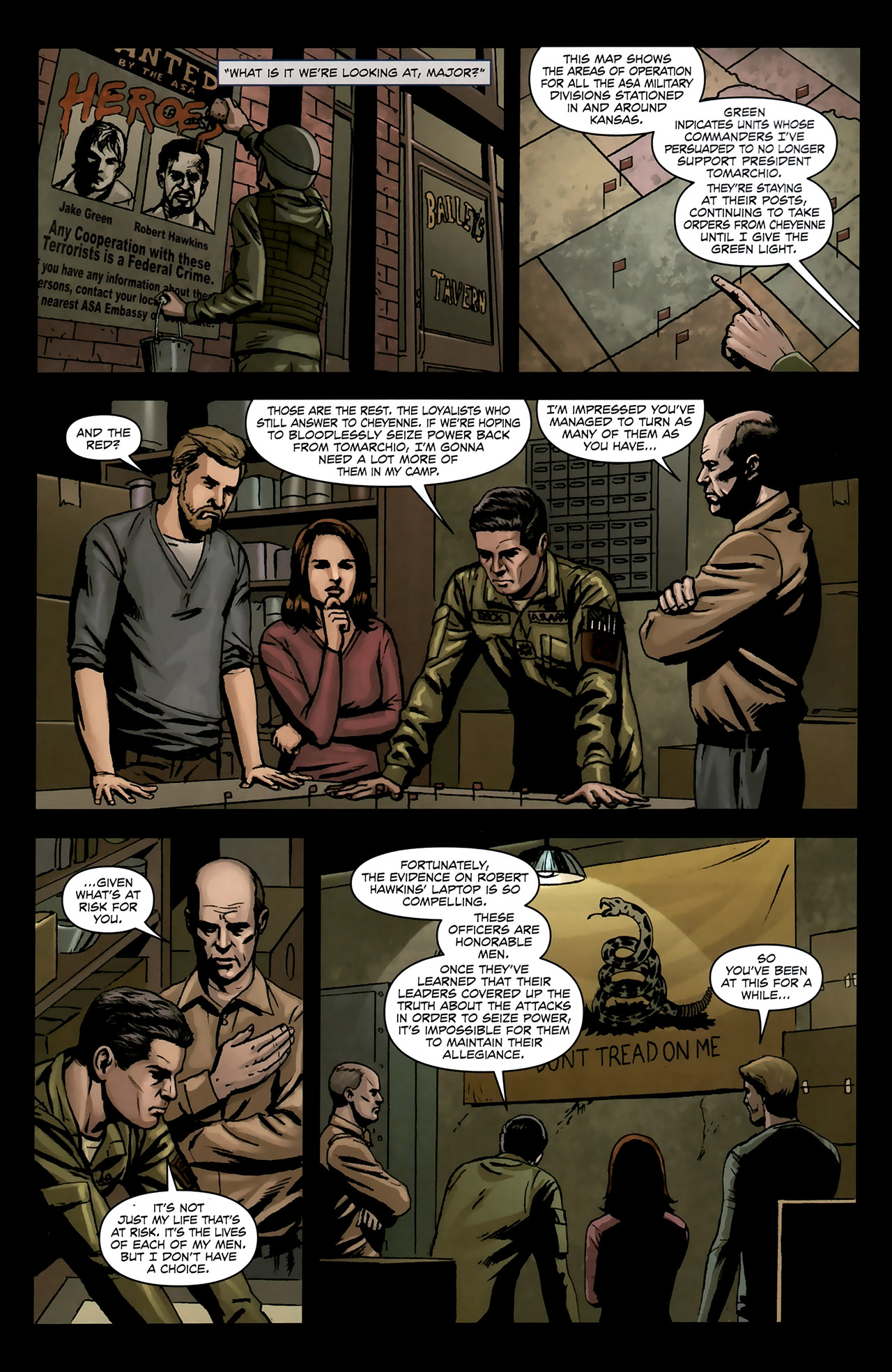 Read online Jericho comic -  Issue #2 - 7