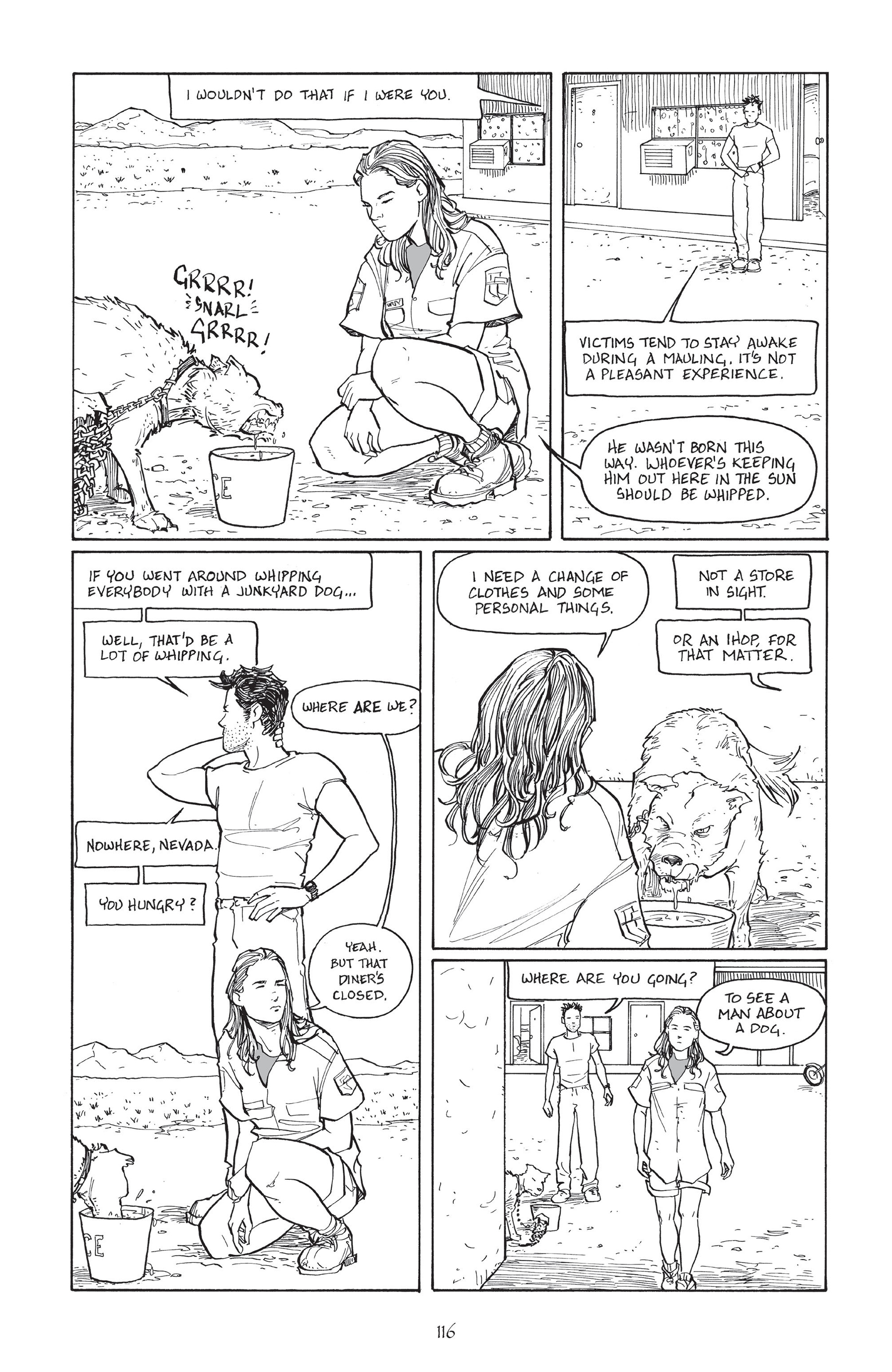 Read online Terry Moore's Echo comic -  Issue #6 - 7