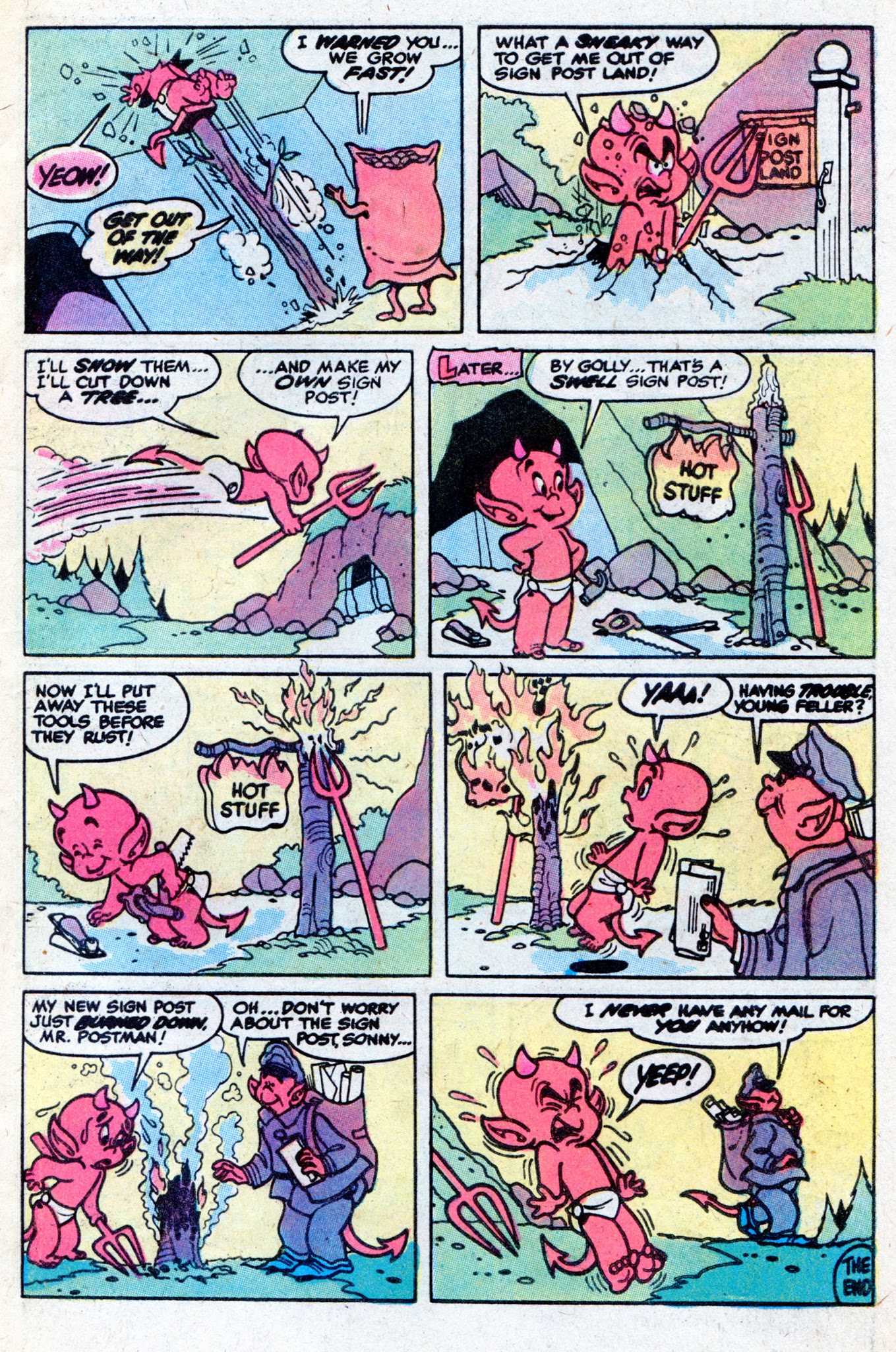 Read online Hot Stuff, the Little Devil comic -  Issue #145 - 9