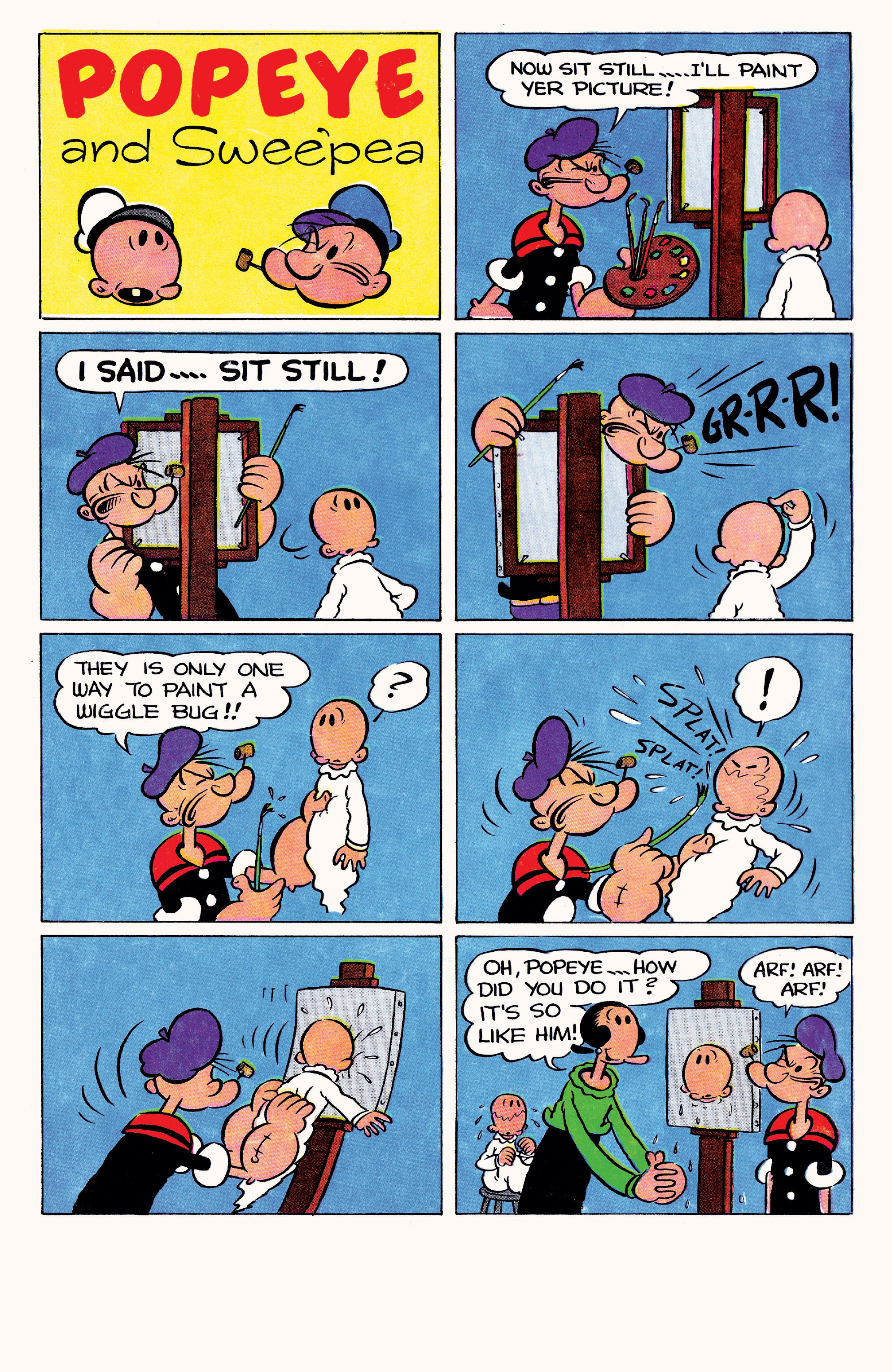 Read online Classic Popeye comic -  Issue #31 - 36