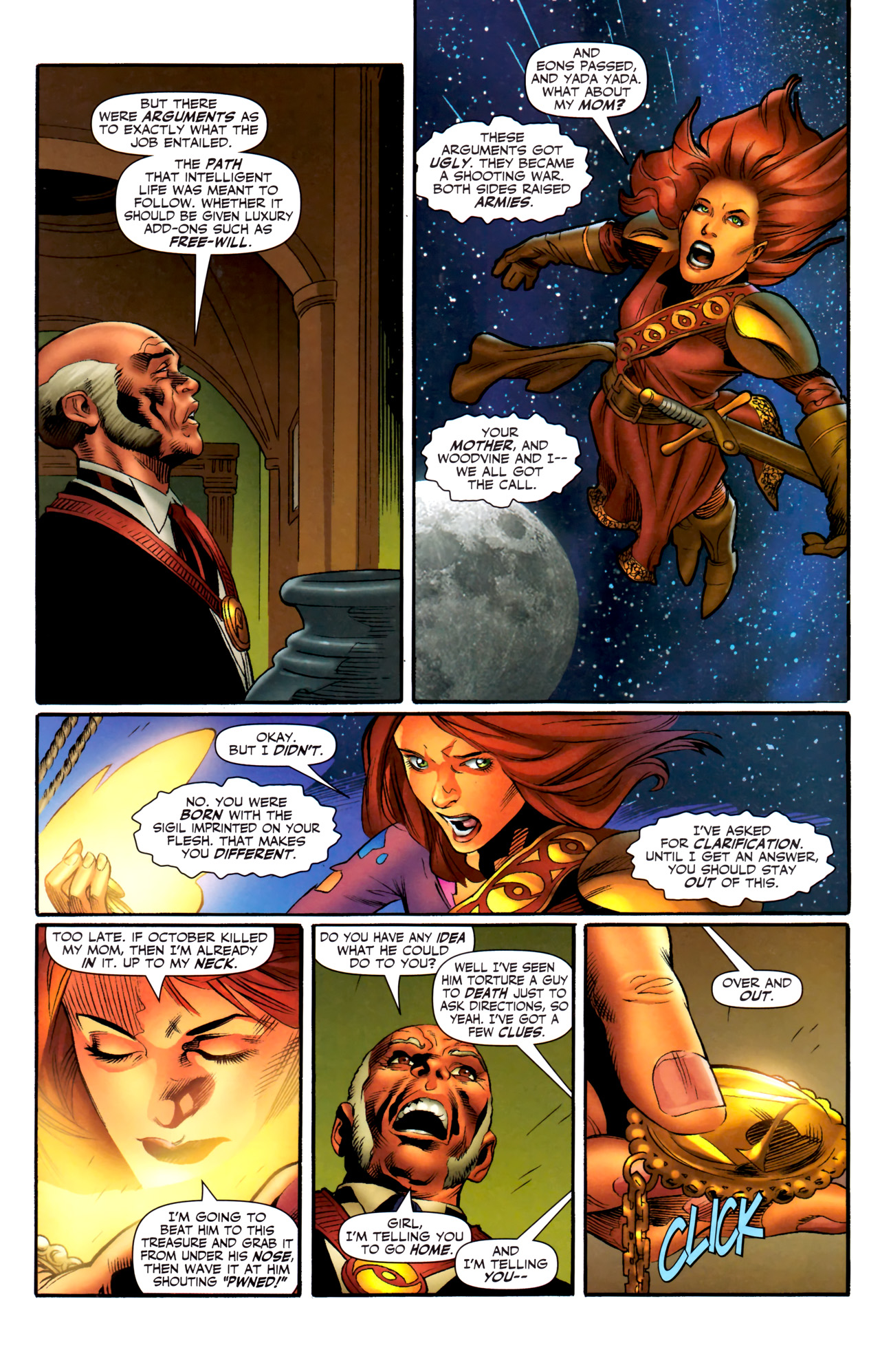 Read online Sigil (2011) comic -  Issue #3 - 15