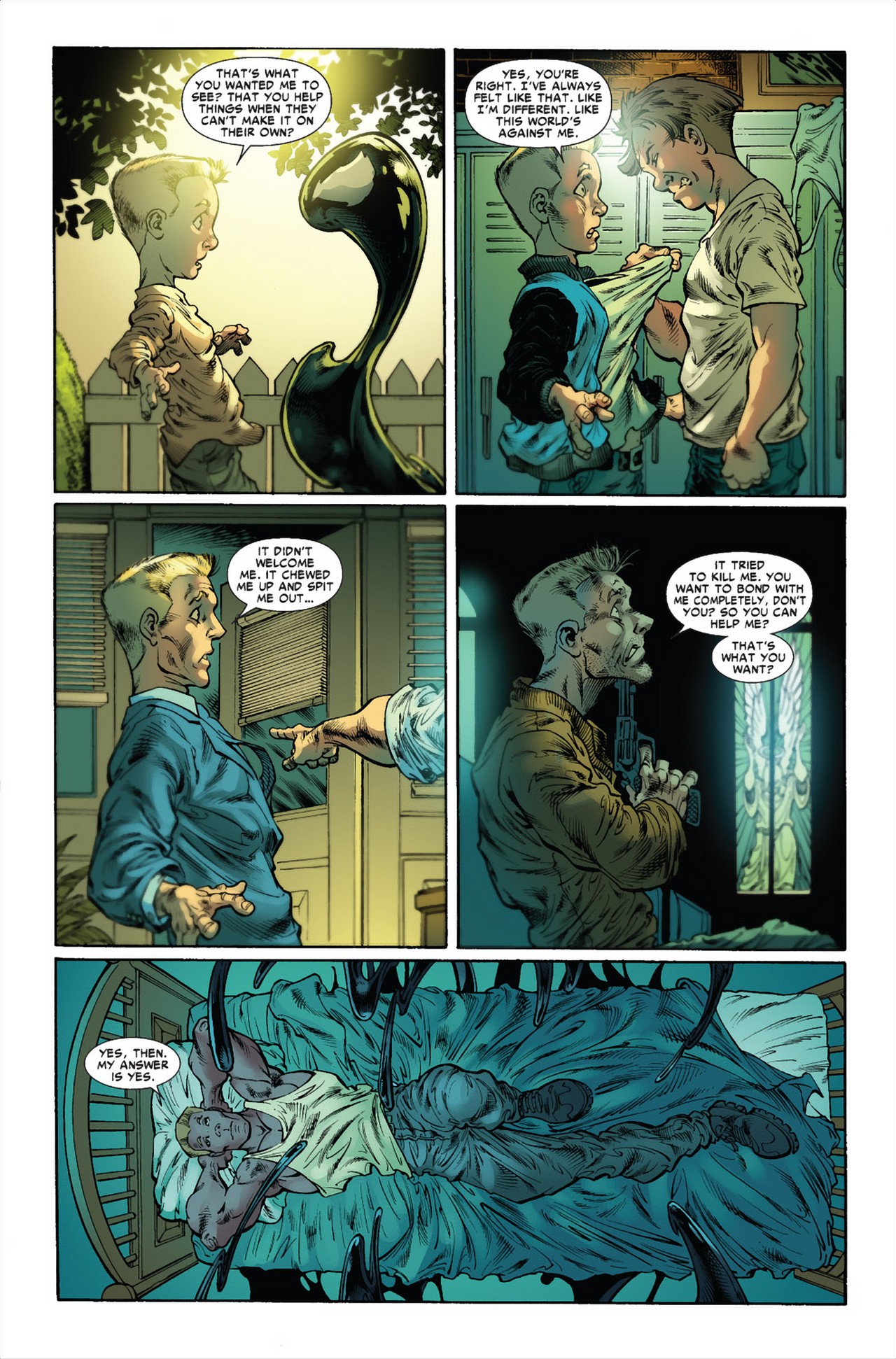 Read online Venom: Dark Origin comic -  Issue #4 - 11