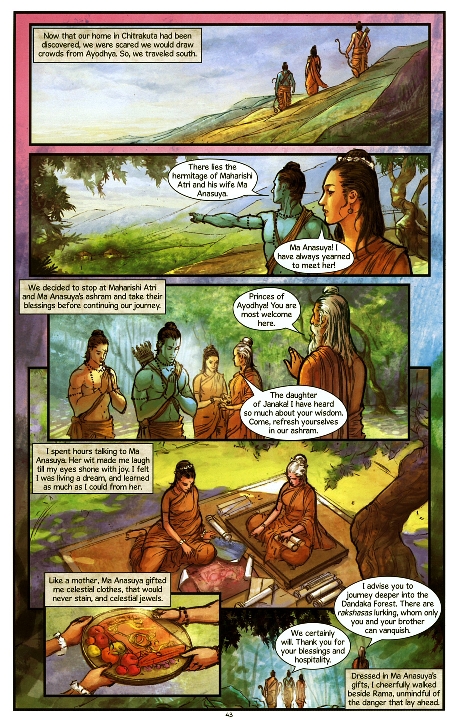 Read online Sita Daughter of the Earth comic -  Issue # TPB - 47