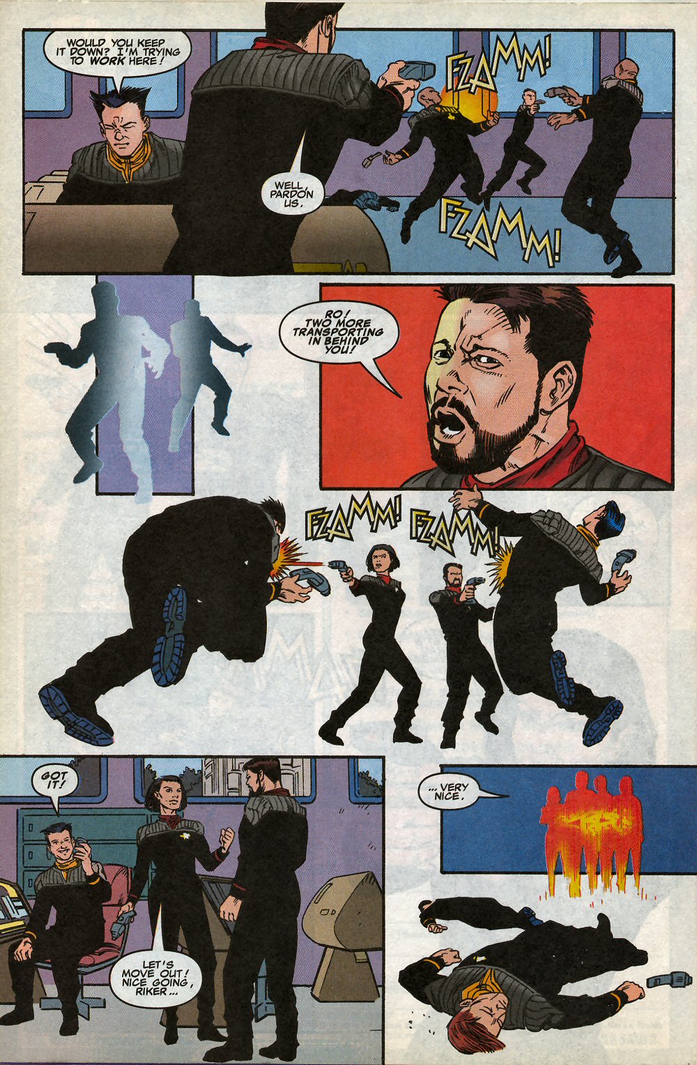 Read online Star Trek: The Next Generation - Riker comic -  Issue # Full - 22