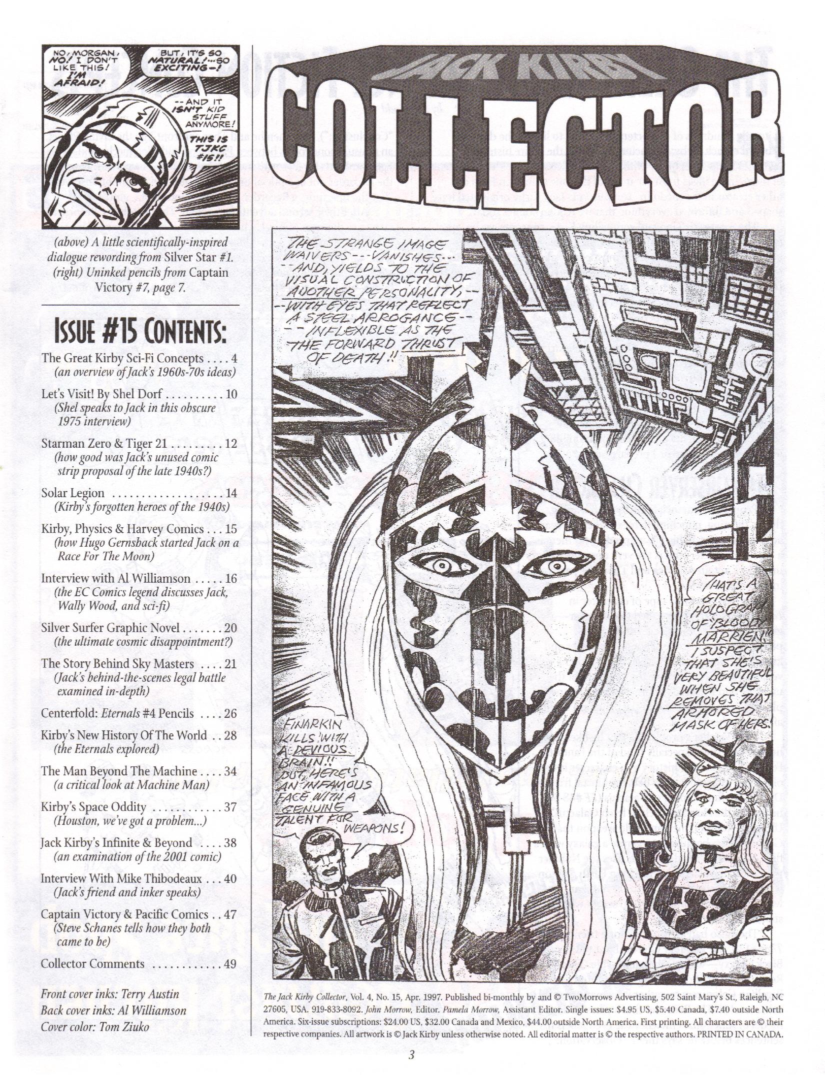 Read online The Jack Kirby Collector comic -  Issue #15 - 3