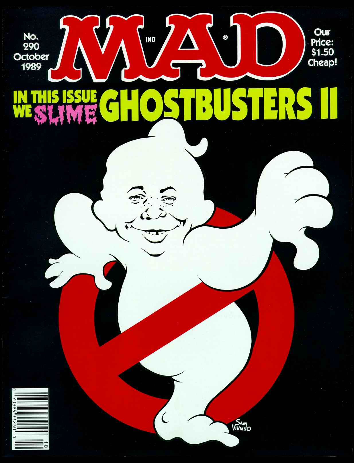 Read online MAD comic -  Issue #290 - 1