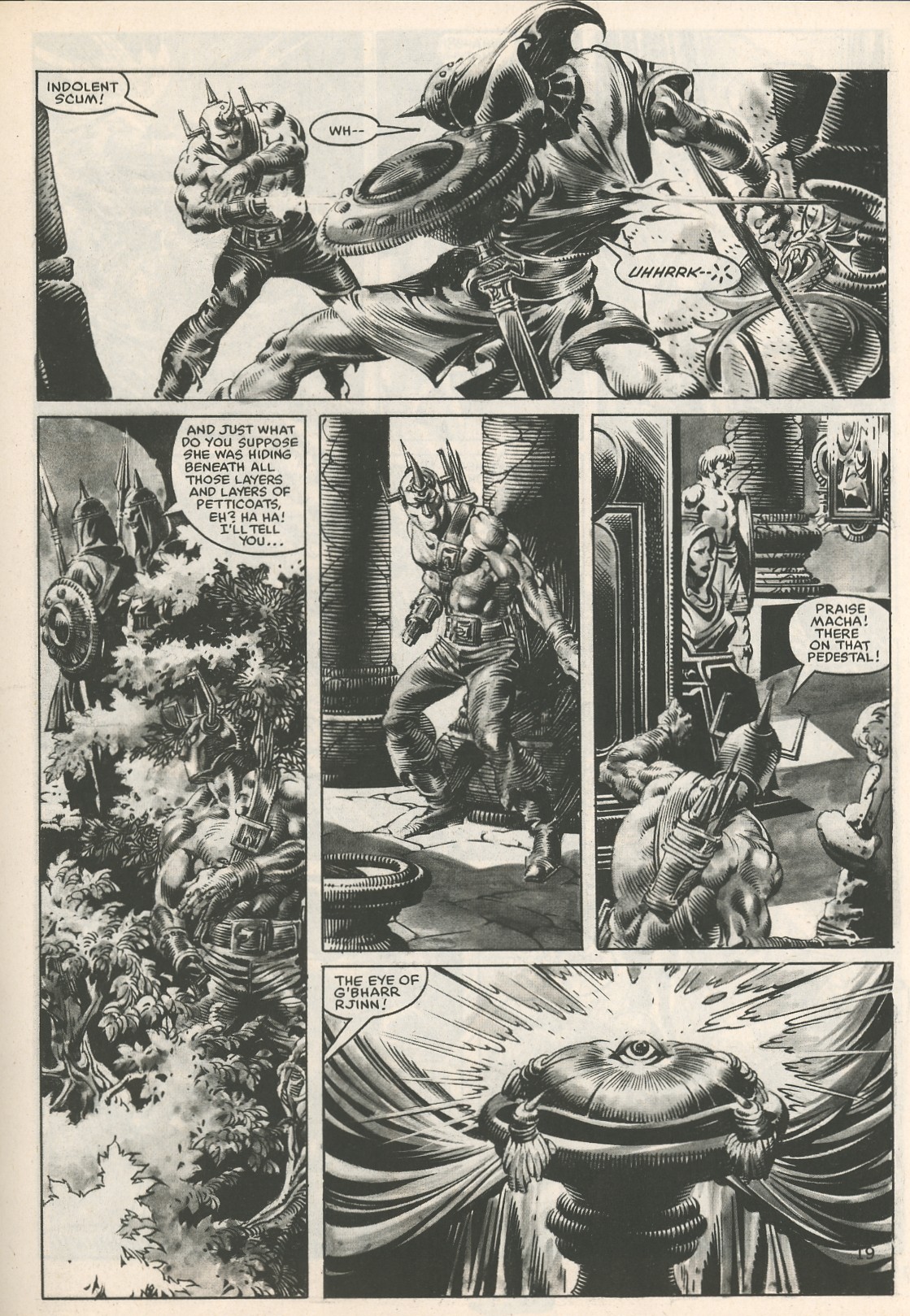 Read online The Savage Sword Of Conan comic -  Issue #107 - 19