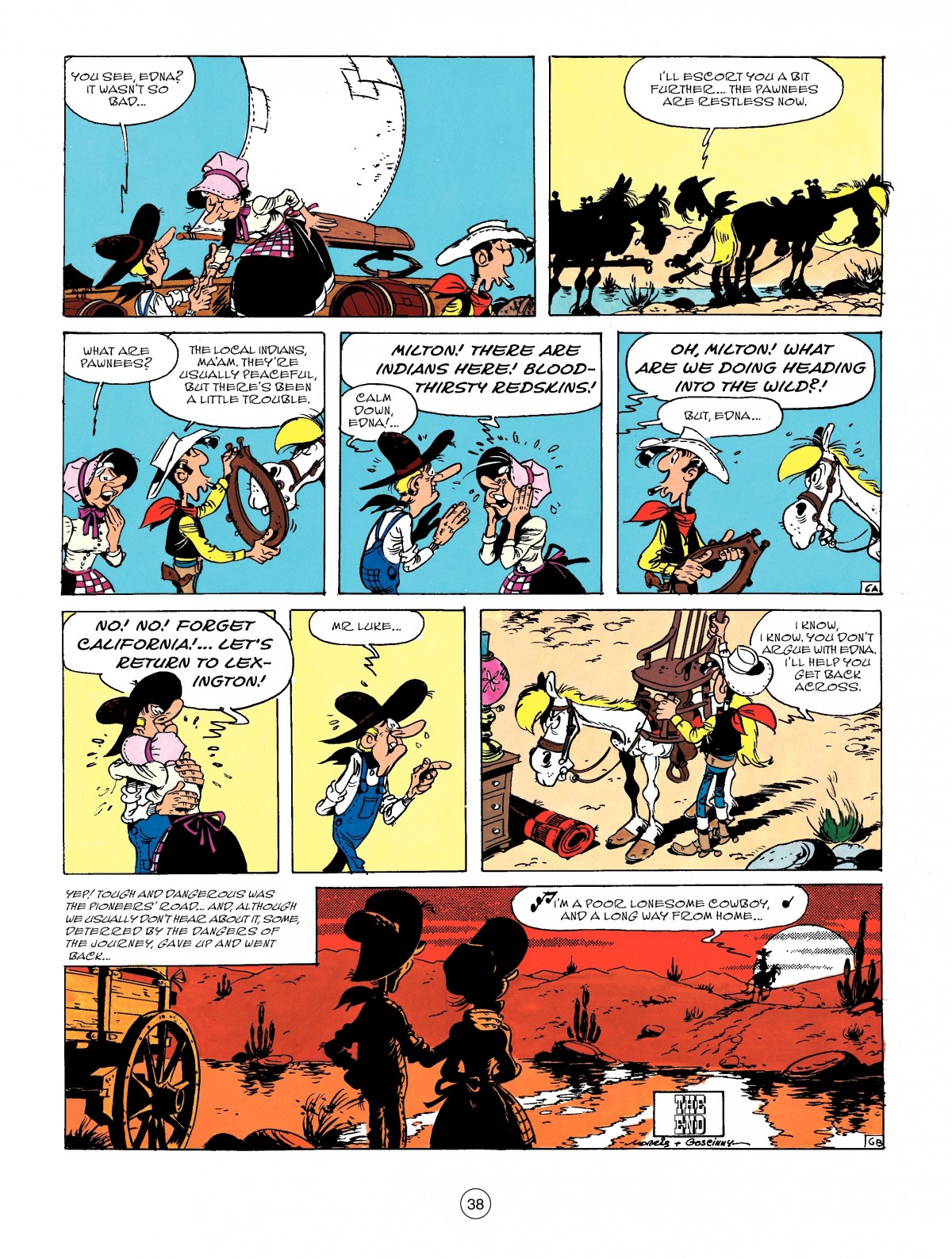 Read online A Lucky Luke Adventure comic -  Issue #50 - 38