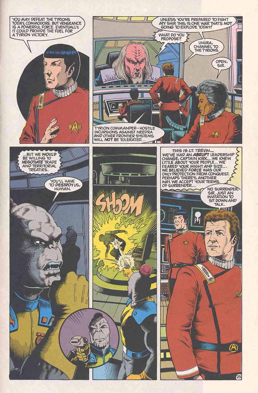 Read online Star Trek (1989) comic -  Issue #18 - 17