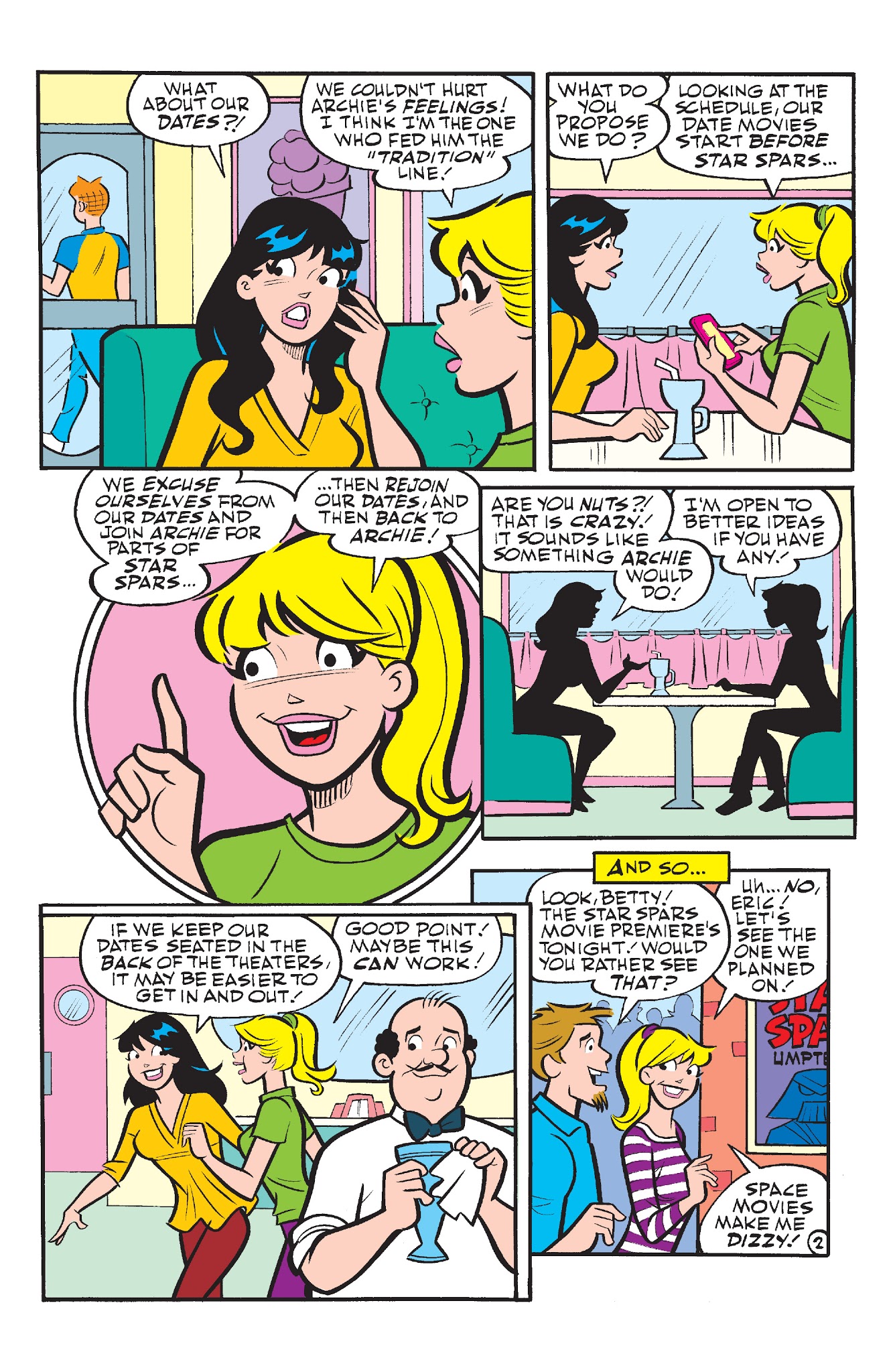 Read online Betty & Veronica Best Friends Forever: At Movies comic -  Issue #1 - 9