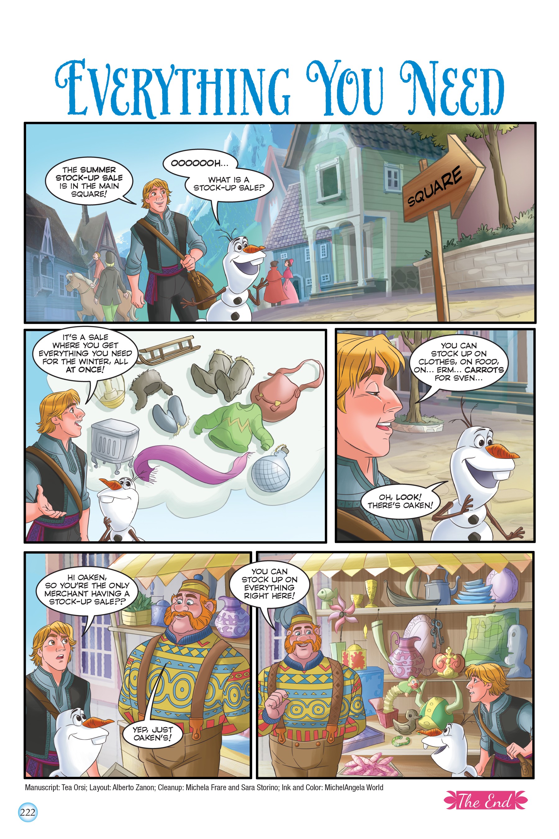 Read online Frozen Adventures: Flurries of Fun comic -  Issue # TPB (Part 3) - 22