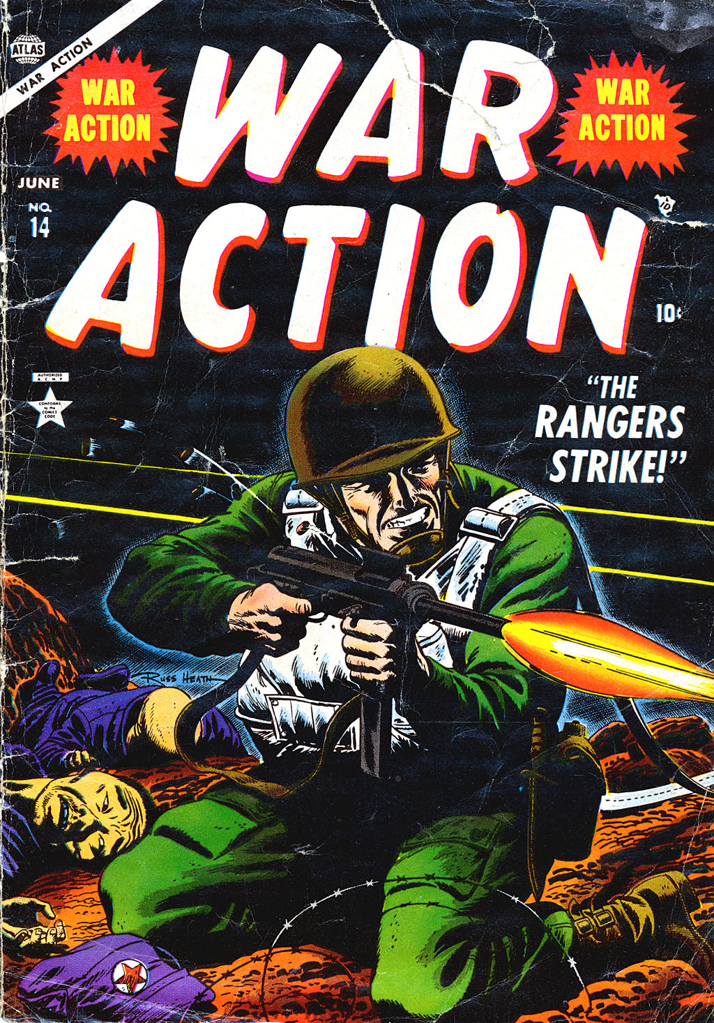 Read online War Action comic -  Issue #14 - 1